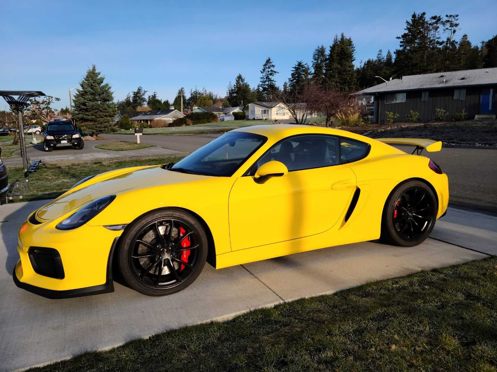 2016 Porsche Cayman GT4 - Yellow GT4 Clean history, no mods, not tracked Updated DME - Used - VIN WP0AC2A85GK191554 - 10,179 Miles - 6 cyl - 2WD - Manual - Coupe - Yellow - Anacortes, WA 98221, United States