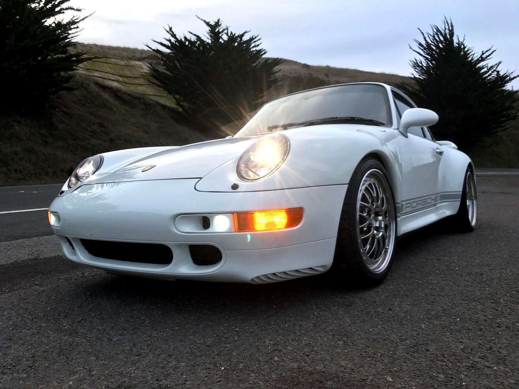 Wheels and Tires/Axles - 18" BBS E88's 993 WB fitment with newer Continental tires and billet BBS caps $4500 - Used - 1996 to 1998 Porsche 911 - San Rafael, CA 94901, United States