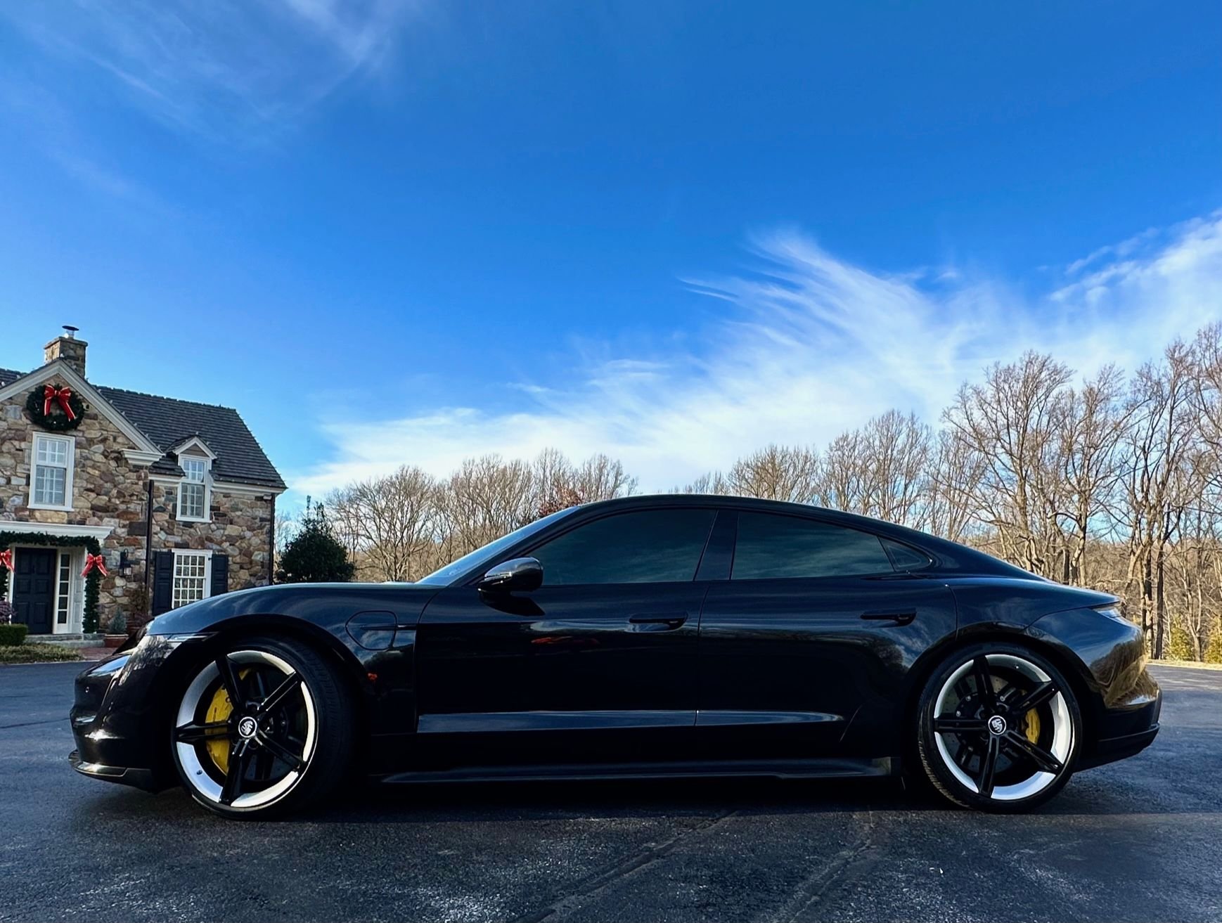 2021 Porsche Taycan - 2021 Taycan Turbo S Black/Red (Philly Area) - Used - VIN WP0AC2Y14MSA62258 - 4,500 Miles - Other - 4WD - Automatic - Sedan - Black - Chadds Ford, PA 19317, United States