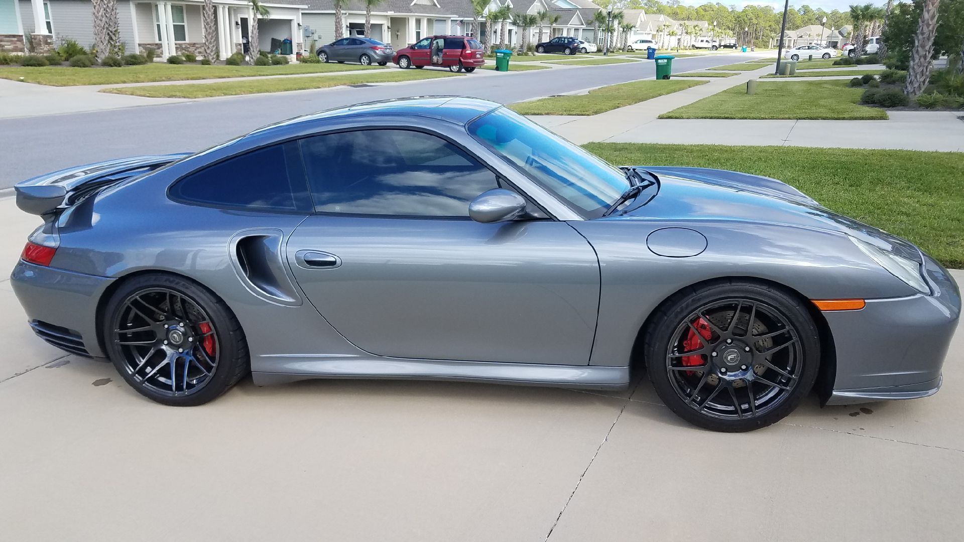 2003 Porsche 911 - 2003 996 Turbo with Factory Aero Kit For Sale - Used - VIN WP0AB299X3S686424 - 64,600 Miles - 6 cyl - AWD - Manual - Coupe - Gray - Panama City Beach, FL 32413, United States