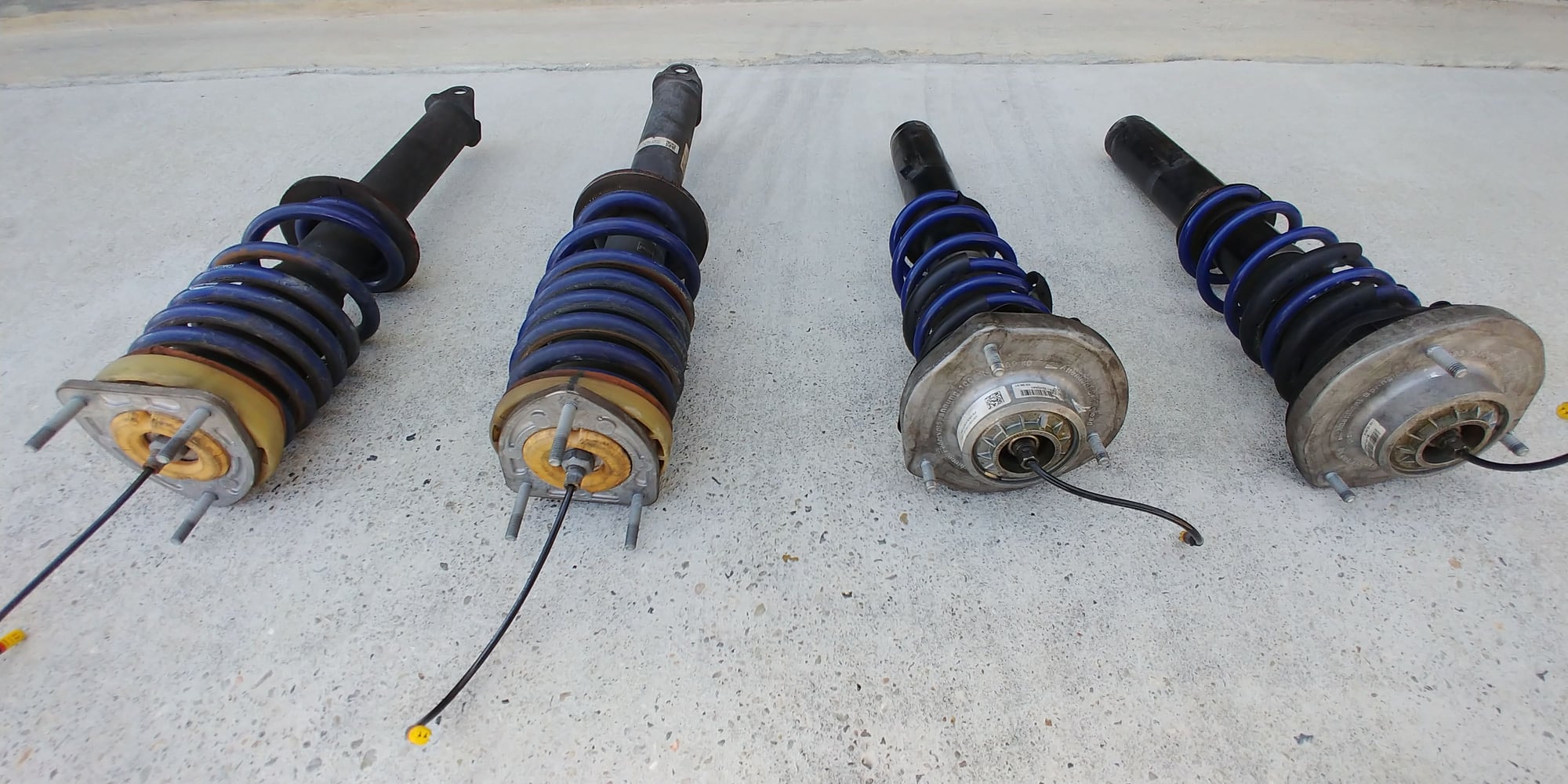 Steering/Suspension - GMG lowering springs and EDC strut assembly (4) - Used - 2012 to 2019 Porsche GT2 - 2012 to 2019 Porsche GT3 - 2012 to 2019 Porsche 911 - 2012 to 2019 Porsche Carrera - Ocean Springs, MS 39564, United States