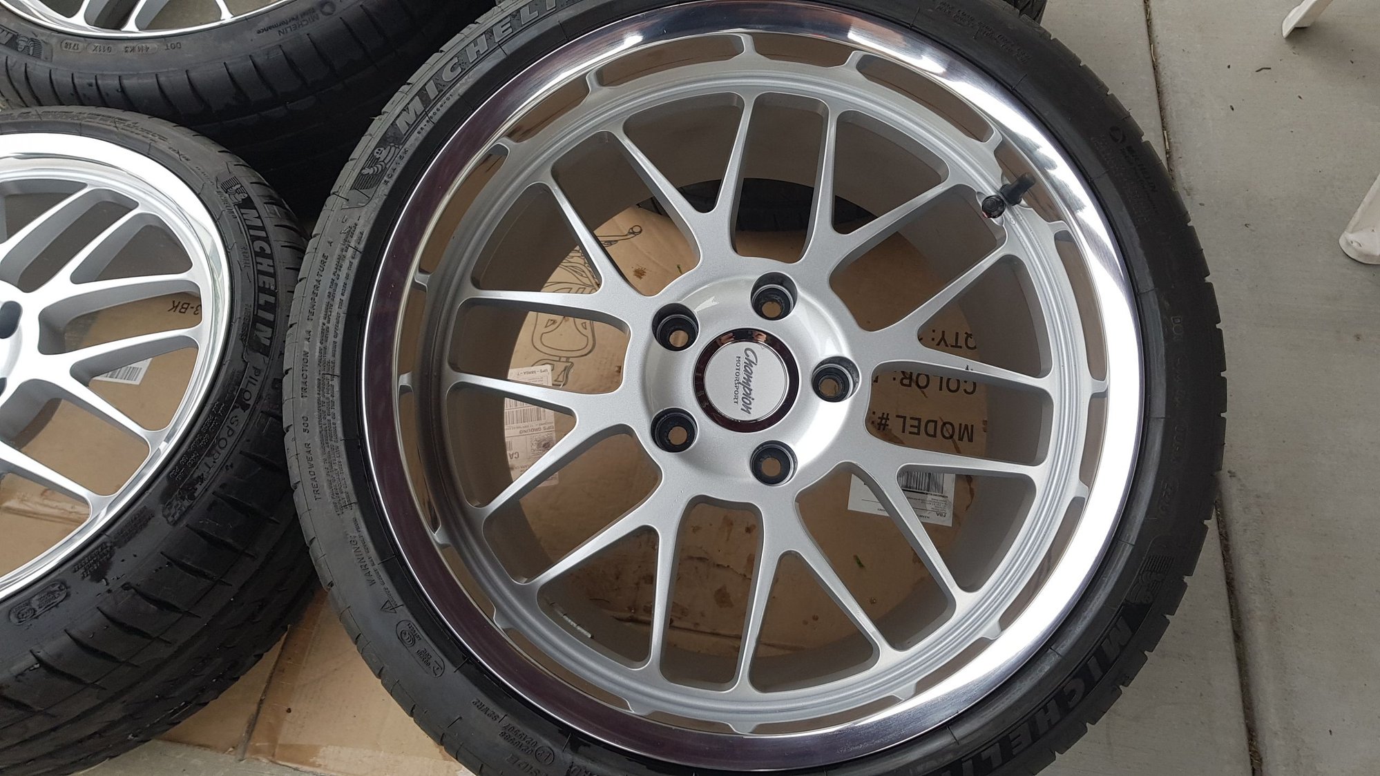 Wheels and Tires/Axles - 19in Champion Monolite RG5 Wheels Newly Refinished w/ Pilot Sport 4S Tires - Used - 2001 to 2019 Porsche 911 - Santa Clara, CA 95050, United States
