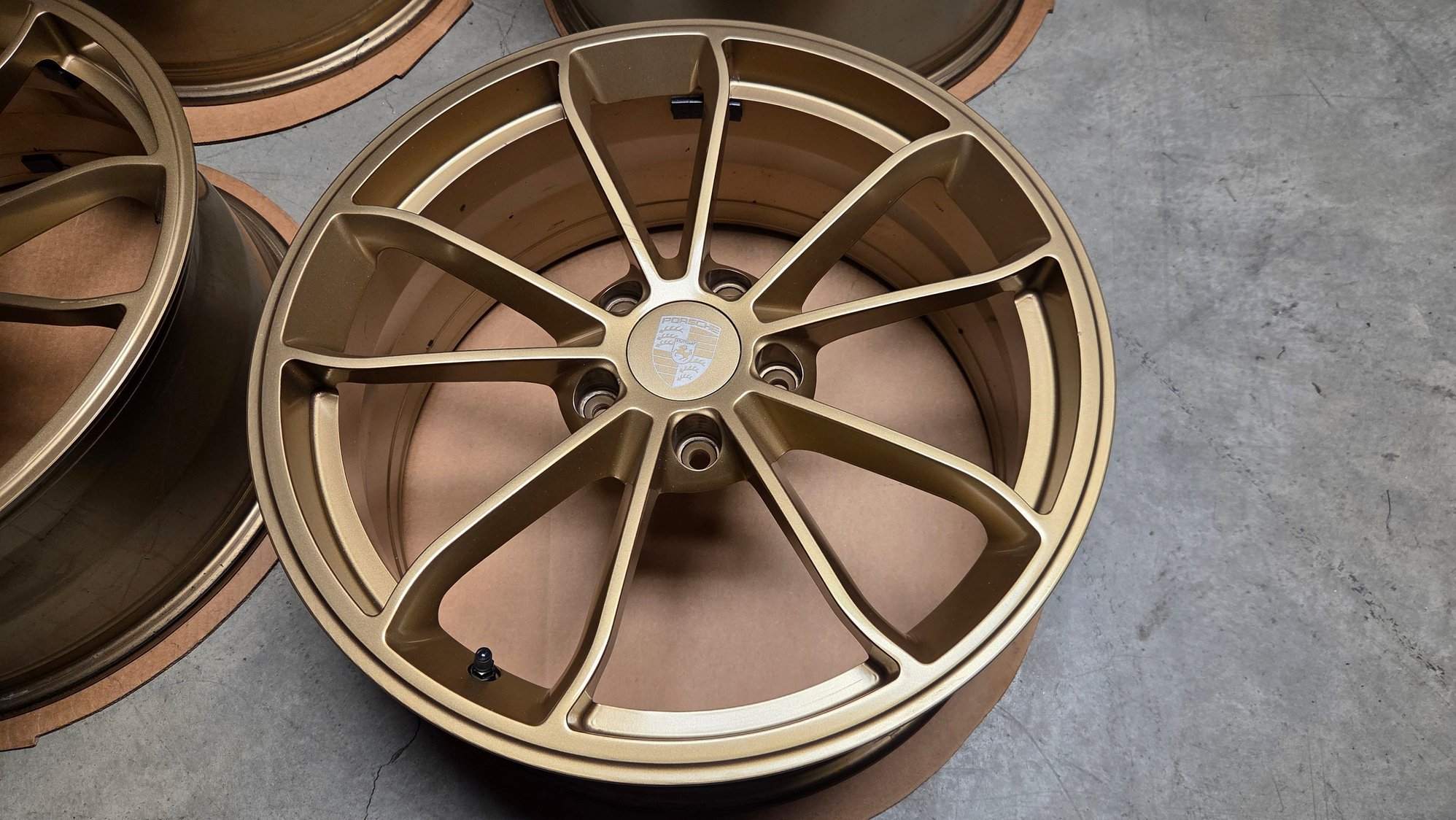 Wheels and Tires/Axles - Porsche 911 GT3 AWC Bespoke Forged Gold 20" Wheels - Used - Edina, MN 55423, United States