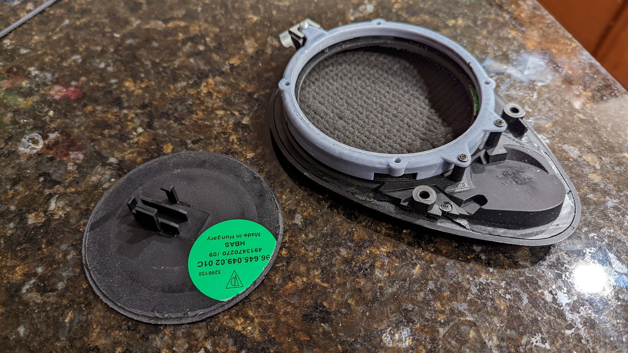 Modifying speaker delete grilles for aftermarket speakers Rennlist