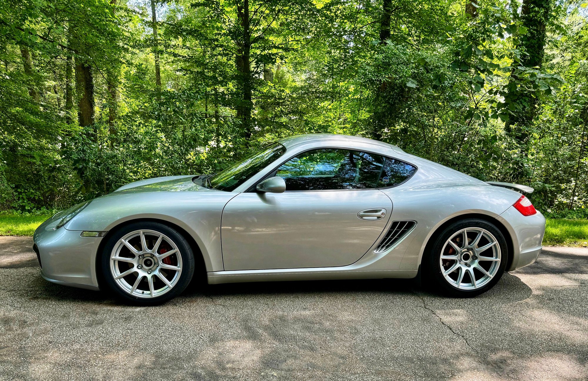 2006 Porsche Cayman - 2006 Cayman S street/track build - New motor - Used - VIN WP0AB29886U780317 - 75,240 Miles - 6 cyl - 2WD - Manual - Coupe - Silver - Greenville, SC 29609, United States