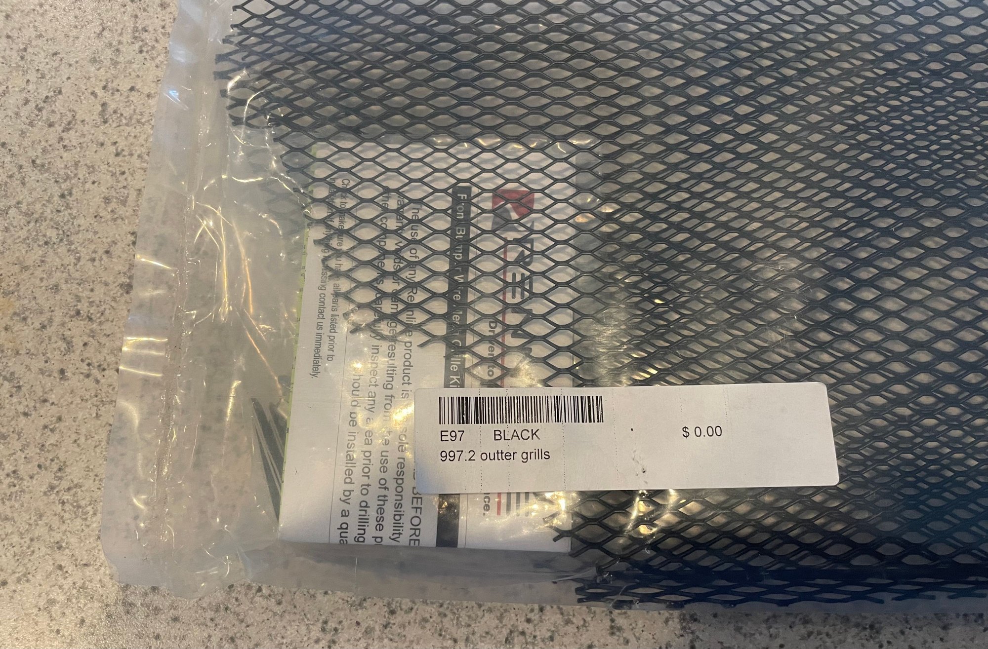 Accessories - RENNLINE RADIATOR PROTECTION GRILL SCREENS 911 997.2 09-12 NEW - New - 2009 to 2012 Porsche 911 - Palm City, FL 34990, United States