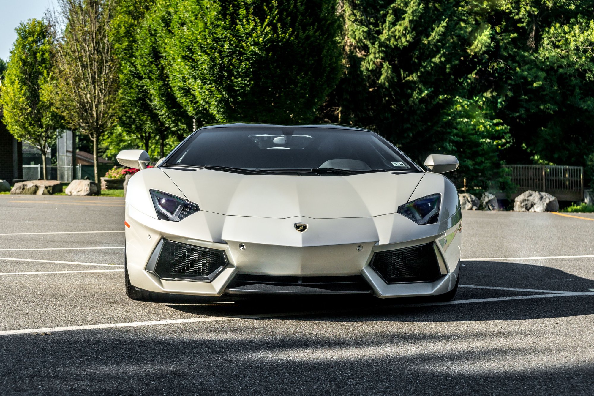 2015 Lamborghini Aventador - 2015 Lamborghini Aventador Roadster - Used - VIN ZHWUR1ZD2FLA03566 - 6,500 Miles - 12 cyl - AWD - Automatic - Coupe - White - Wyckoff, NJ 07481, United States