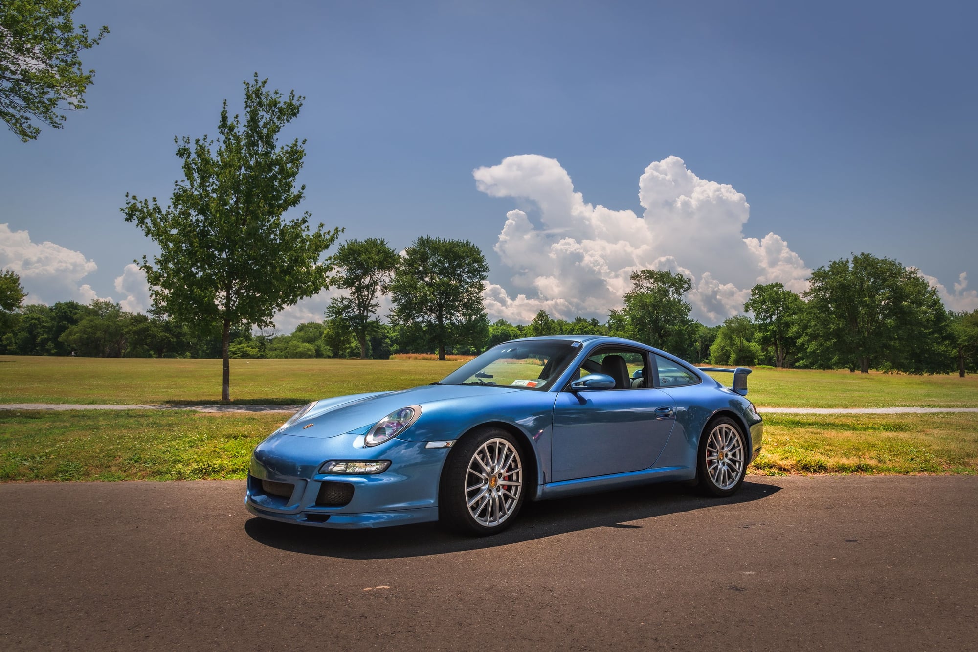 2006 Porsche 911 - (For Sale) ORIGINAL OWNER: 2006 Club Coupe, #7/50, GT3 Factory Aero-kit, X-51 Power - Used - VIN WP0AB299X6S745007 - 19,400 Miles - 6 cyl - 2WD - Manual - Coupe - Blue - Great Neck, NY 11024, United States