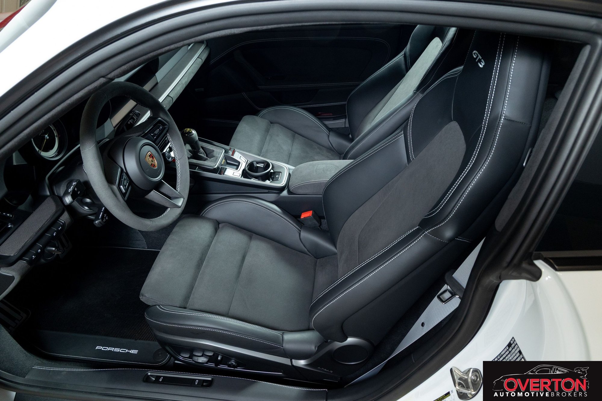 2024 Porsche 911 - 2024 Porsche 911 GT3 in White with Black Leather and Race-Tex Interior with 6-Speed! - Used - Stuart, FL 34996, United States