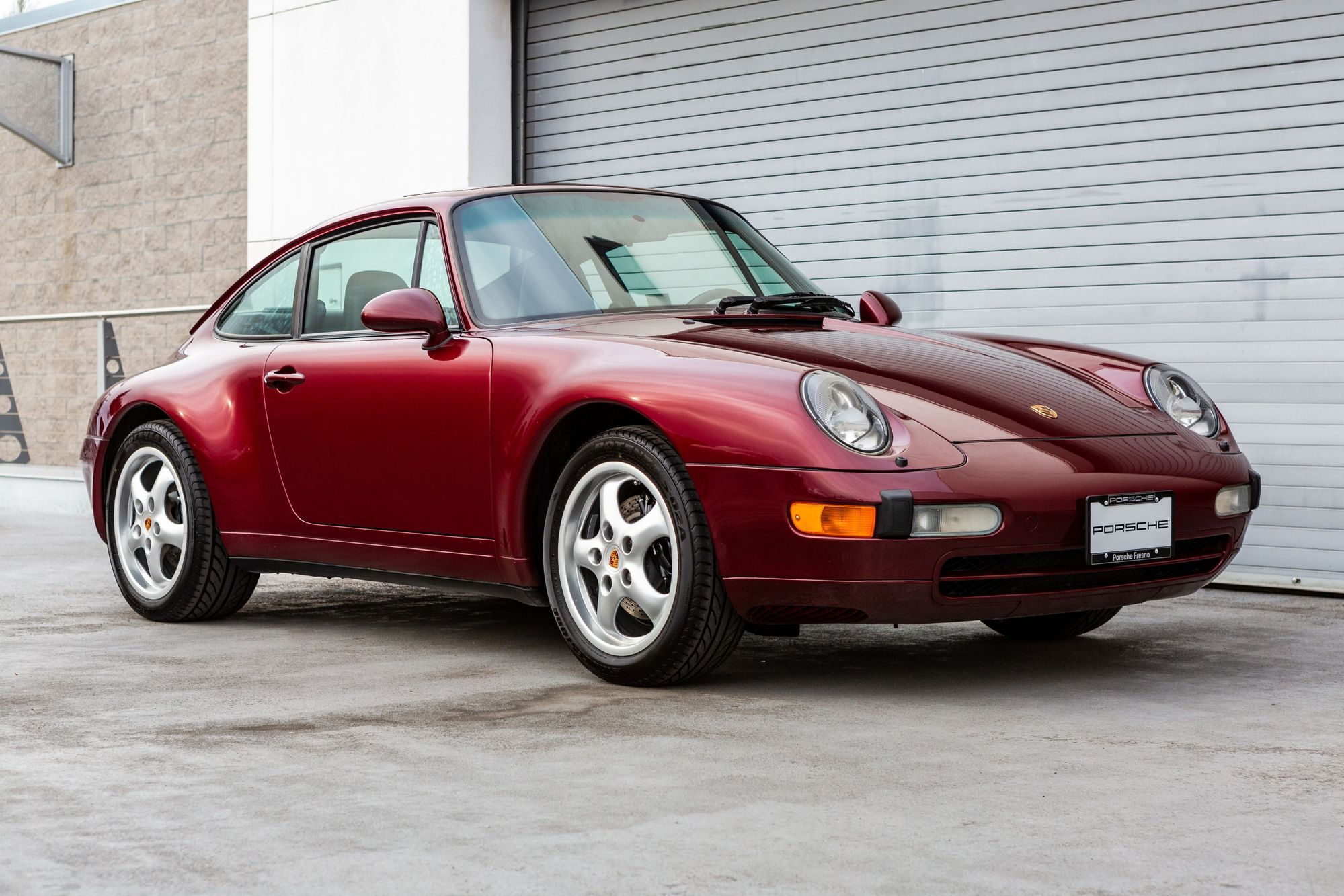 1997 Porsche 911 - Arena Red Carrera 2 with Automatic trans & Porsche Classic Radio - Used - VIN WP0AA2994VS320335 - 45,367 Miles - 6 cyl - 2WD - Automatic - Coupe - Red - Fresno, CA 93650, United States