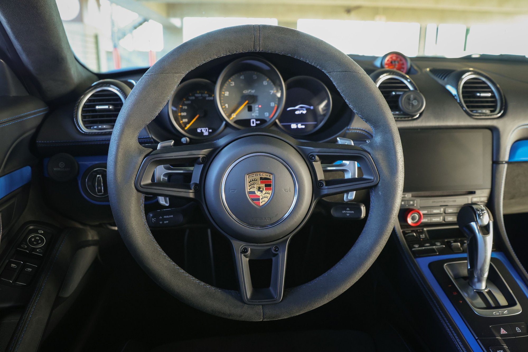 2022 Porsche 718 - 2022 Porsche 718 Cayman GT4 - Used - VIN WP0AC2A87NS275243 - 13,050 Miles - 6 cyl - 2WD - Automatic - Coupe - Blue - Ventura, CA 93003, United States