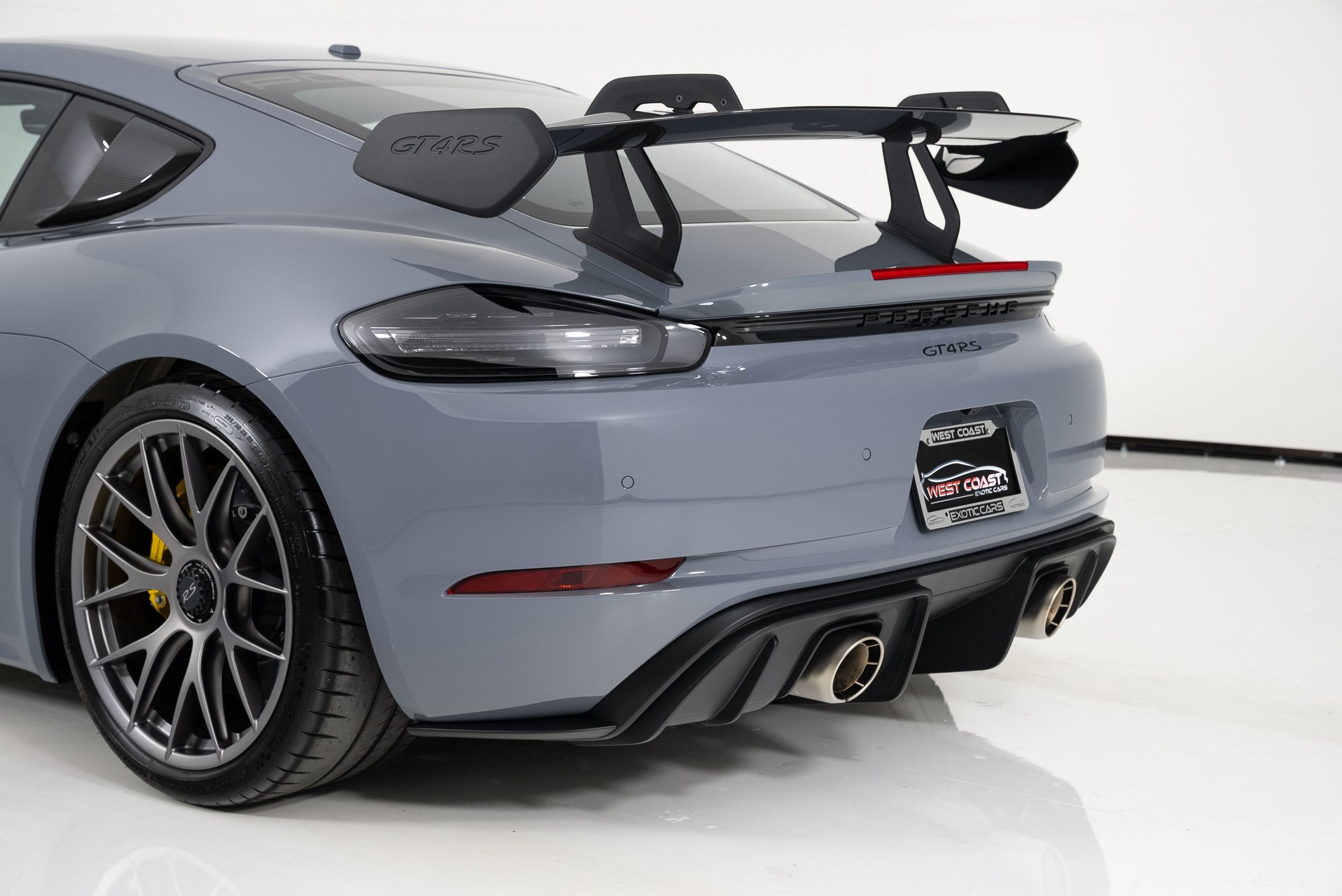 2023 Porsche 718 - Weissach GT4RS w/ Delivery Miles - Arctic Grey - Used - VIN WP0AE2A84PS280297 - 71 Miles - 6 cyl - 2WD - Automatic - Coupe - Gray - Murrieta, CA 92562, United States