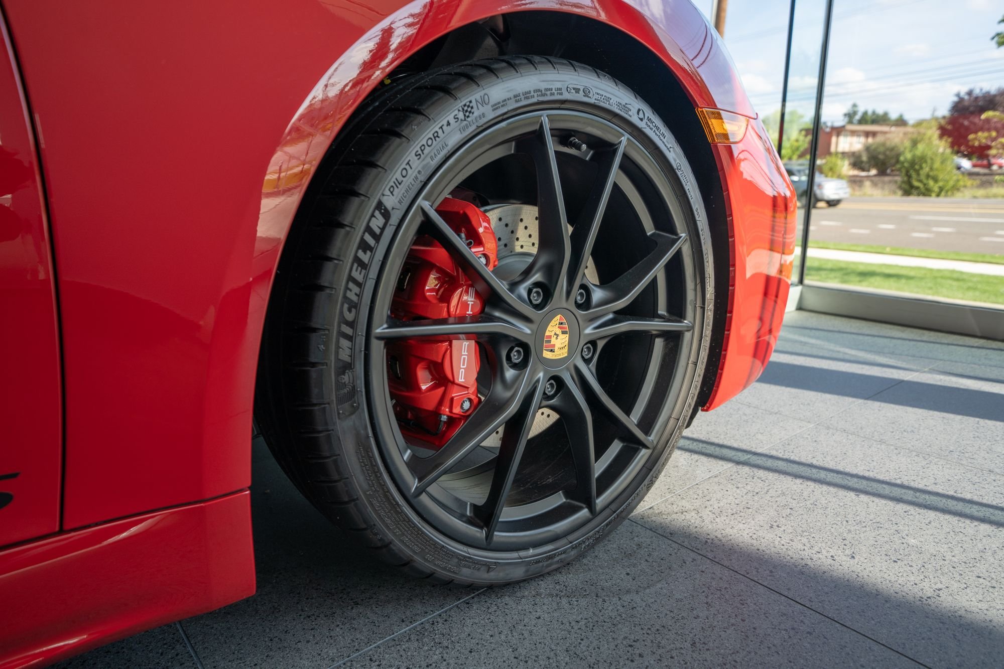 2019 Porsche 718 Boxster - 2019 Porsche 718 Boxster GTS, Carmine Red, $108,240 MSRP - New - Beaverton, OR 97005, United States
