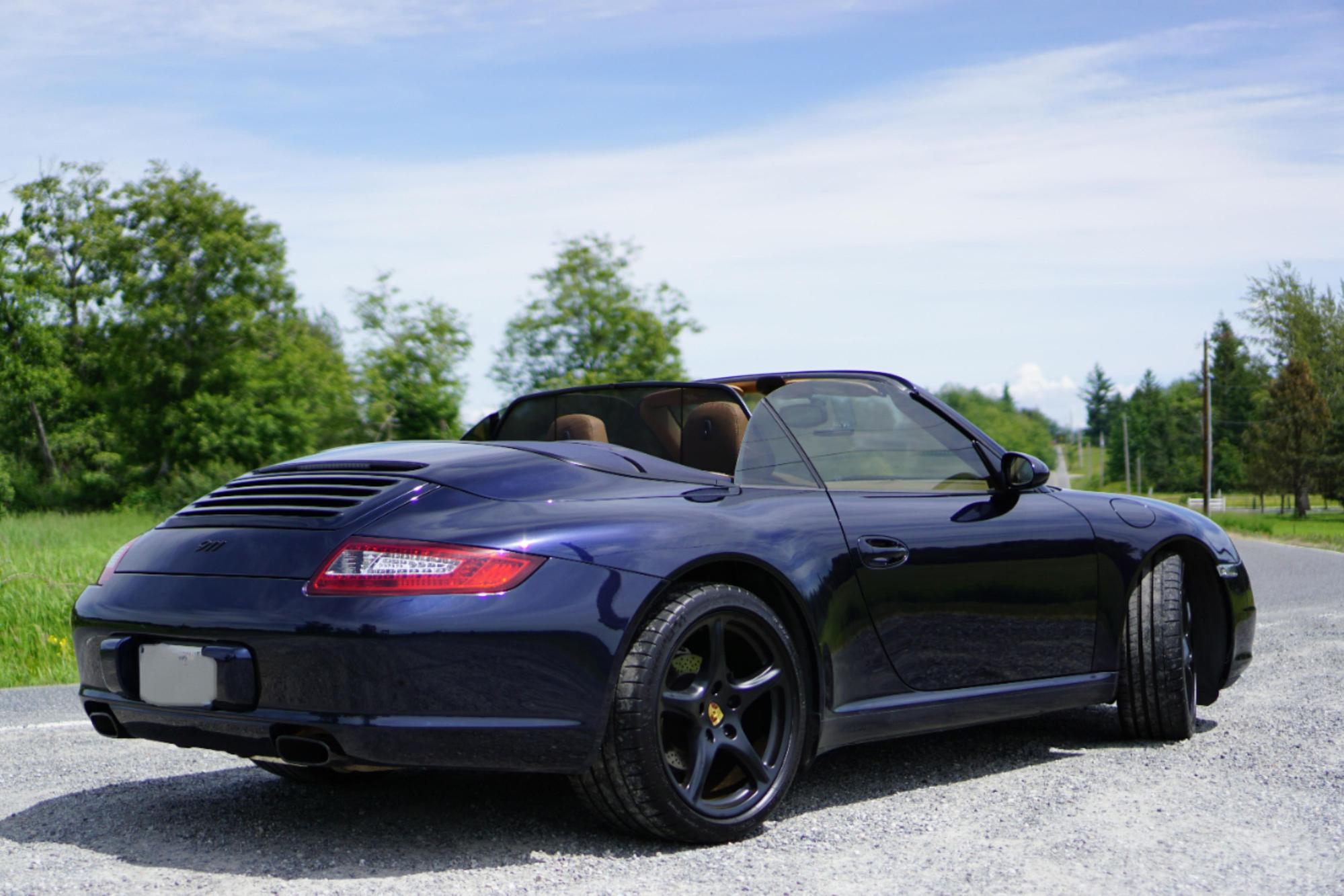 2006 Porsche 911 - 2006 911 Cabriolet C2, Midnight blue, Sand Beige interior - Used - VIN WP0CA299X6S757511 - 6 cyl - 2WD - Manual - Convertible - Blue - Bellingham, WA 98226, United States