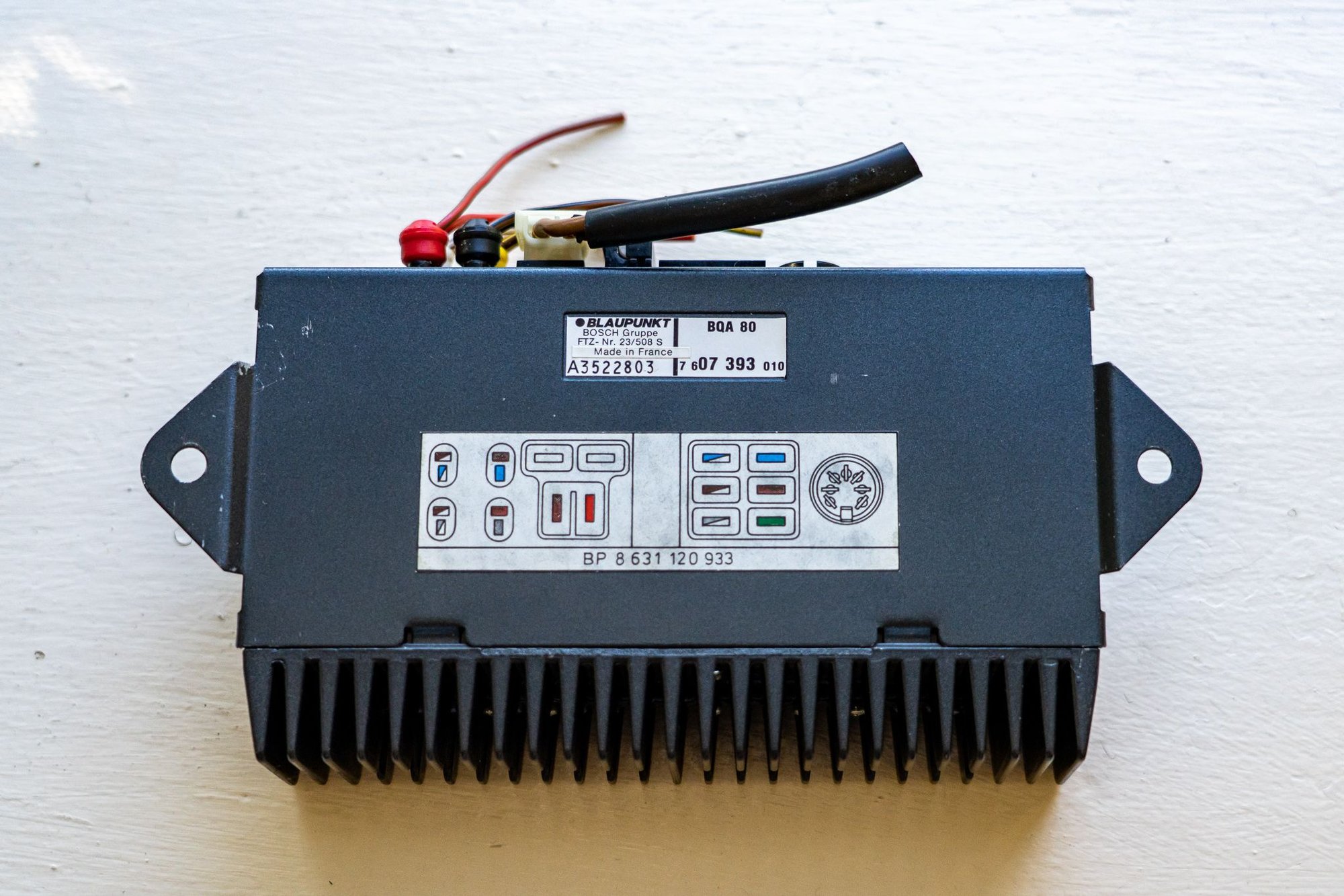 Interior/Upholstery - Blaupunkt Reno SQR 46 - Cassette Radio with  Amp - Used - 1990 to 1994 Porsche 911 - Wynnewood, PA 19096, United States