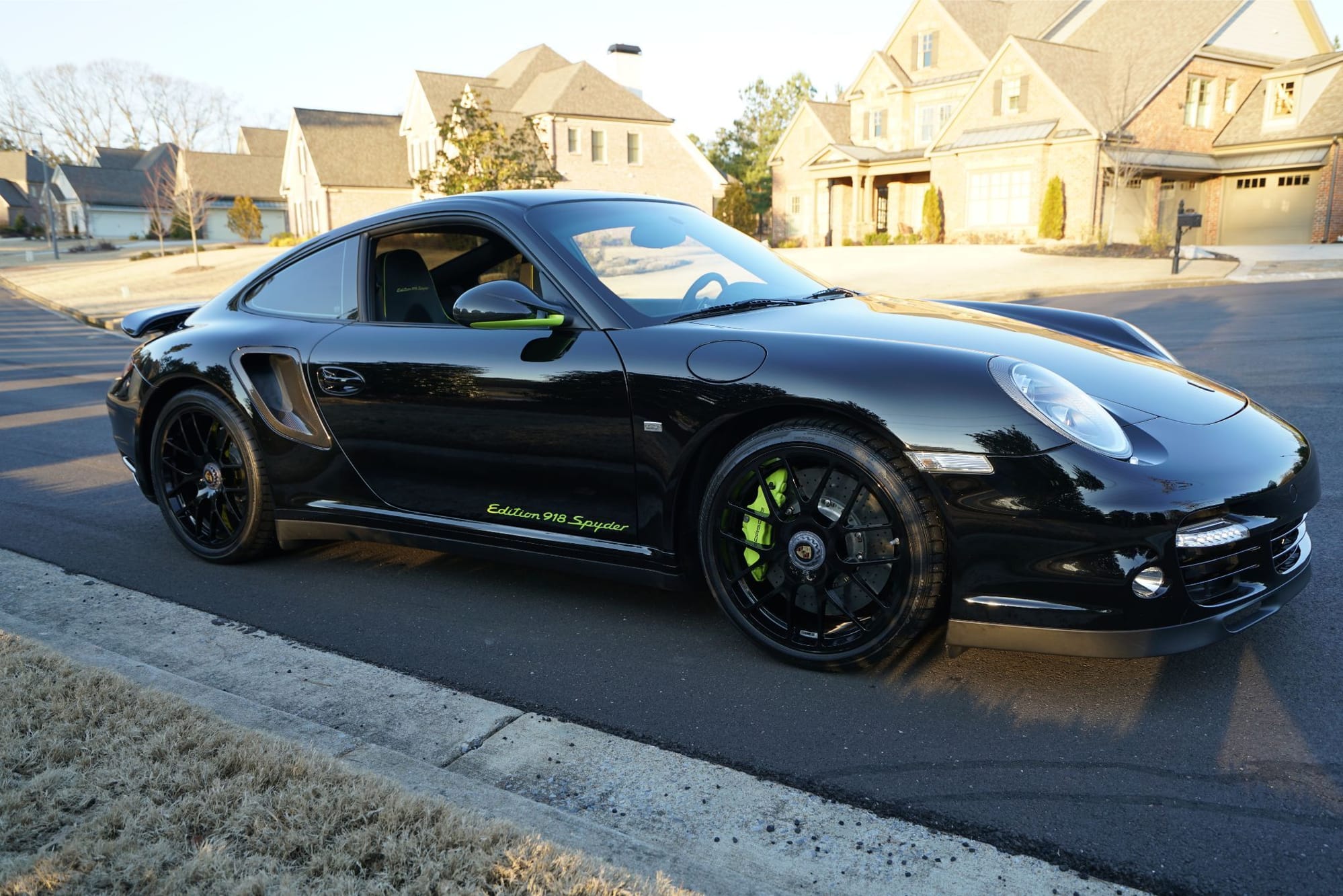 2012 Porsche 911 - 2012 Porsche 911 Turbos S Coupe 918 Spyder Edition - Used - VIN WP0AD2A99CS766593 - 11,625 Miles - 6 cyl - AWD - Automatic - Coupe - Black - Kennesaw, GA 30152, United States