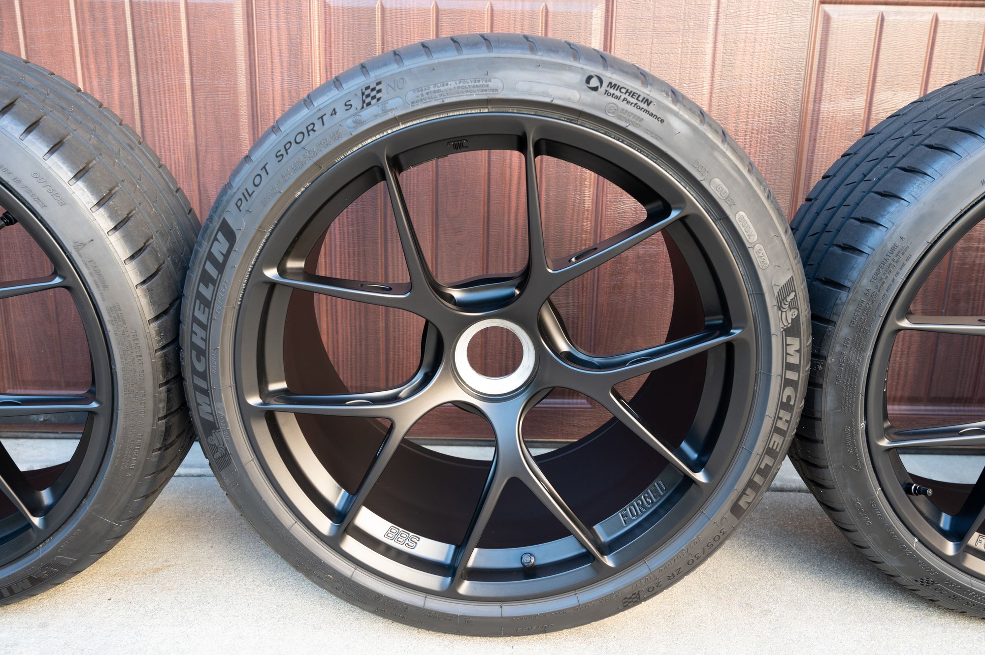 Wheels and Tires/Axles - BBS FI-R - 20" - Satin Black - Michelin PS4S w/ TPMS - Used - 2015 to 2019 Porsche GT3 - 2015 to 2019 Porsche 911 - Blythewood, SC 29016, United States