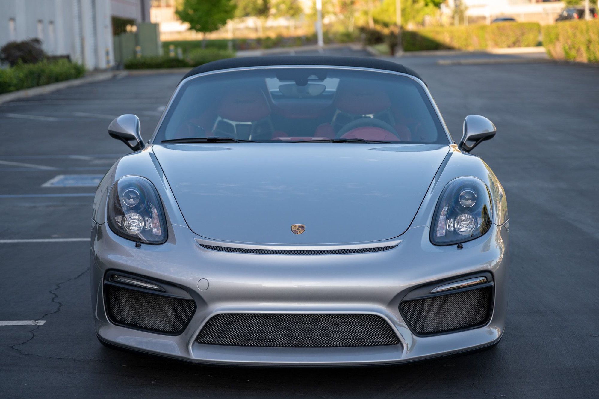 2016 Porsche Boxster - 2016 Boxster Spyder | GT Silver | Spyder Garnet Red Interior | Great spec | 8500~ mi - Used - VIN WP0CC2A82GS152669 - 8,500 Miles - 6 cyl - 2WD - Manual - Convertible - Silver - San Jose, CA 95035, United States
