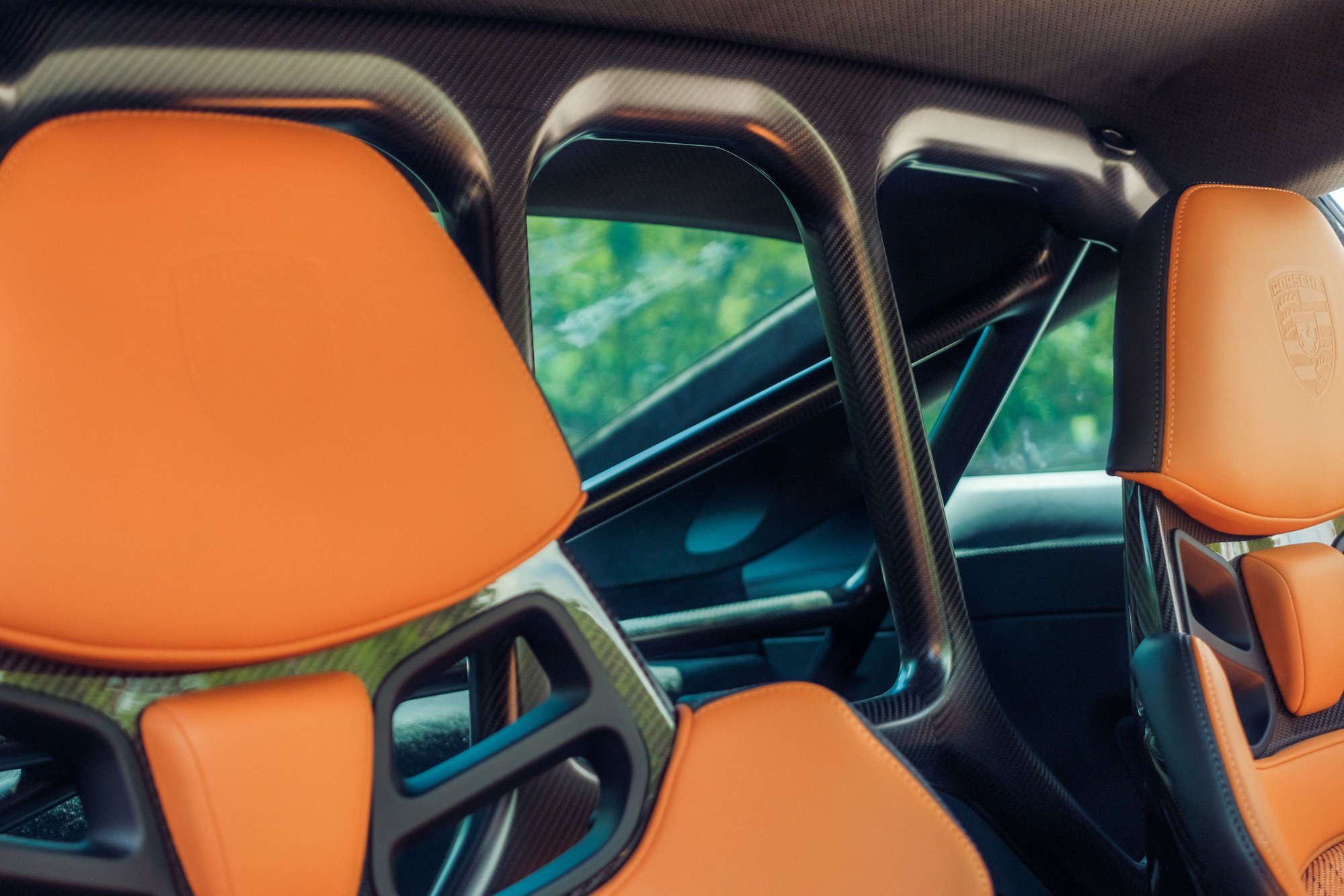 Interior/Upholstery - 992 Porsche OEM Carbon Fiber Roll Bar - Used - -1 to 2026  All Models - Orlando, FL 32750, United States