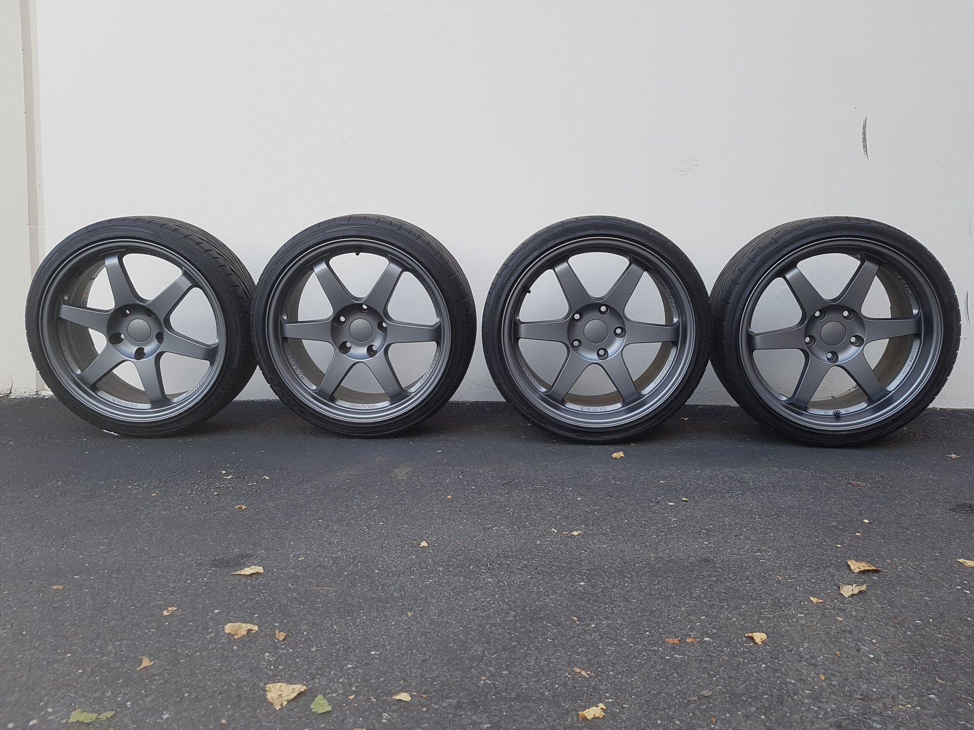 Wheels and Tires/Axles - 19" Volk TE37 Wheels - Used - 1999 to 2008 Porsche 911 - Vancouver, BC V5R5J4, Canada