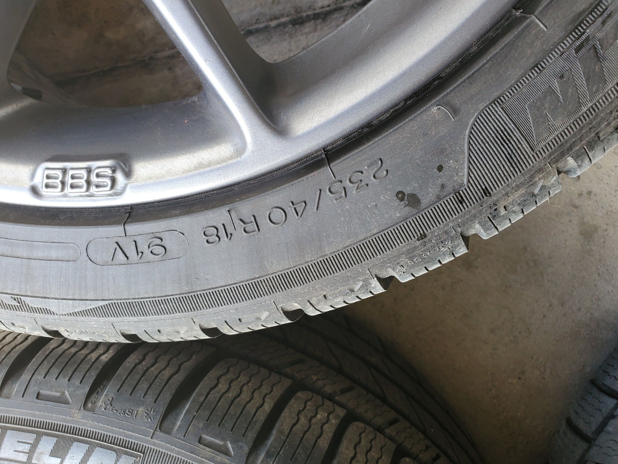 Wheels and Tires/Axles - 996 Turbo or Cayman S BBS SR 18" wheels with Michellin Pilot Alpin PA2 Snow Tires - Used - 2000 to 2005 Porsche 911 - 2006 to 2015 Porsche Cayman - Bloomfield Hills, MI 48302, United States
