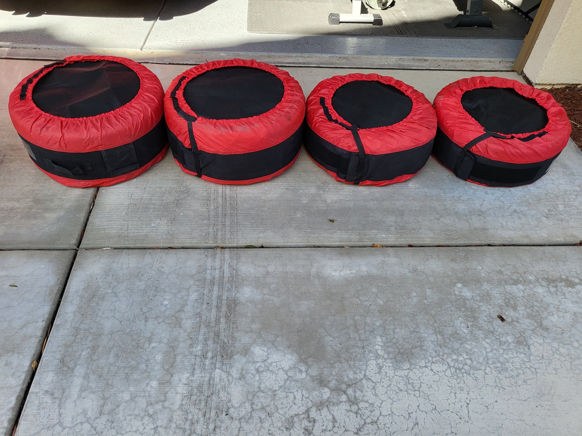 Wheels and Tires/Axles - Mint powder coated Lobster Claw Wheels with Bridgestone Potenza - Used - 2005 to 2012 Porsche 911 - San Ramon, CA 94582, United States