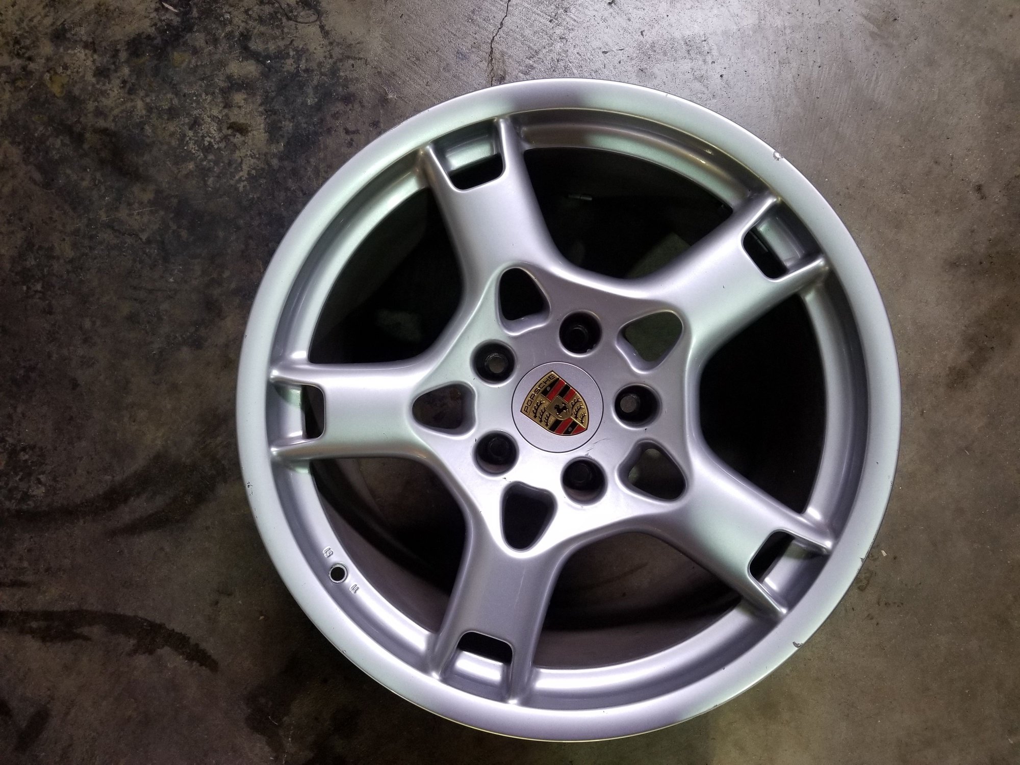 Wheels and Tires/Axles - Porsche 911 Carrera 4 4S Lobster fork wheels WIDE BODY 997 OEM 19x8 19x11 - Used - 2005 to 2012 Porsche 911 - Los Angeles, CA 90065, United States
