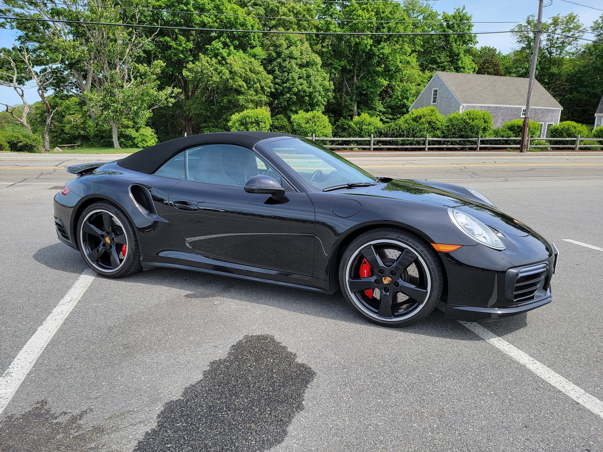 2019 Porsche 911 - 2019 911 Turbo Cabriolet - Used - VIN WP0CD2A97KS144193 - 7,460 Miles - 6 cyl - AWD - Automatic - Convertible - Black - Hyannis, MA 02601, United States