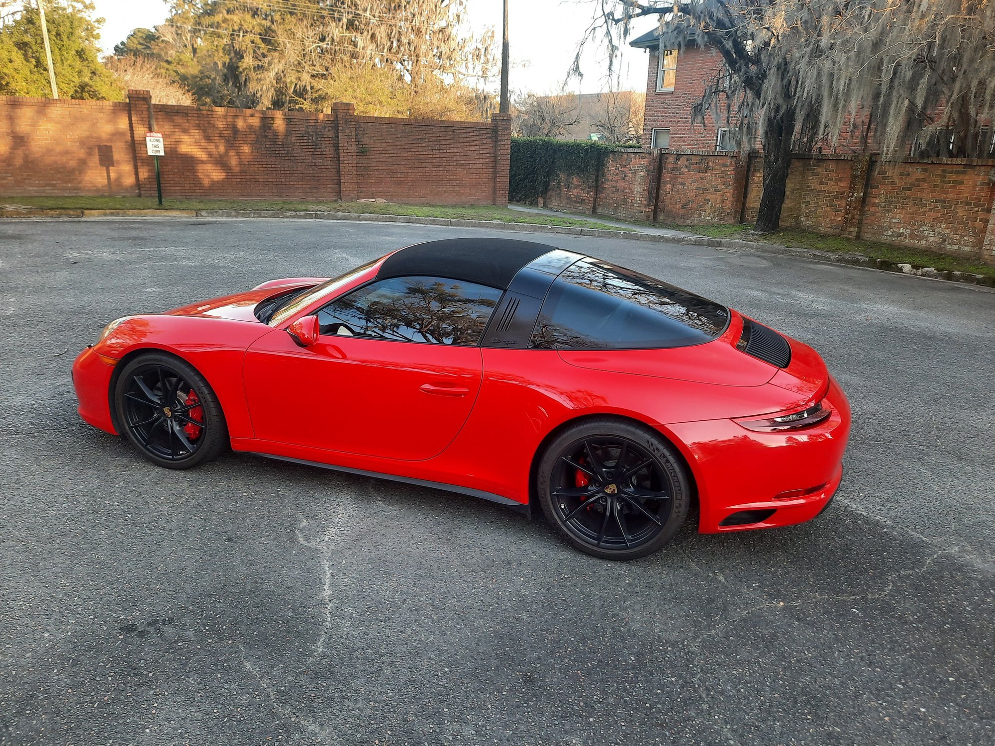 2018 Porsche 911 - check out my Targa GTS manual on BaT! - Used - VIN WP0BB2A90JS134332 - 37,500 Miles - 6 cyl - AWD - Manual - Convertible - Red - Savannah, GA 31405, United States