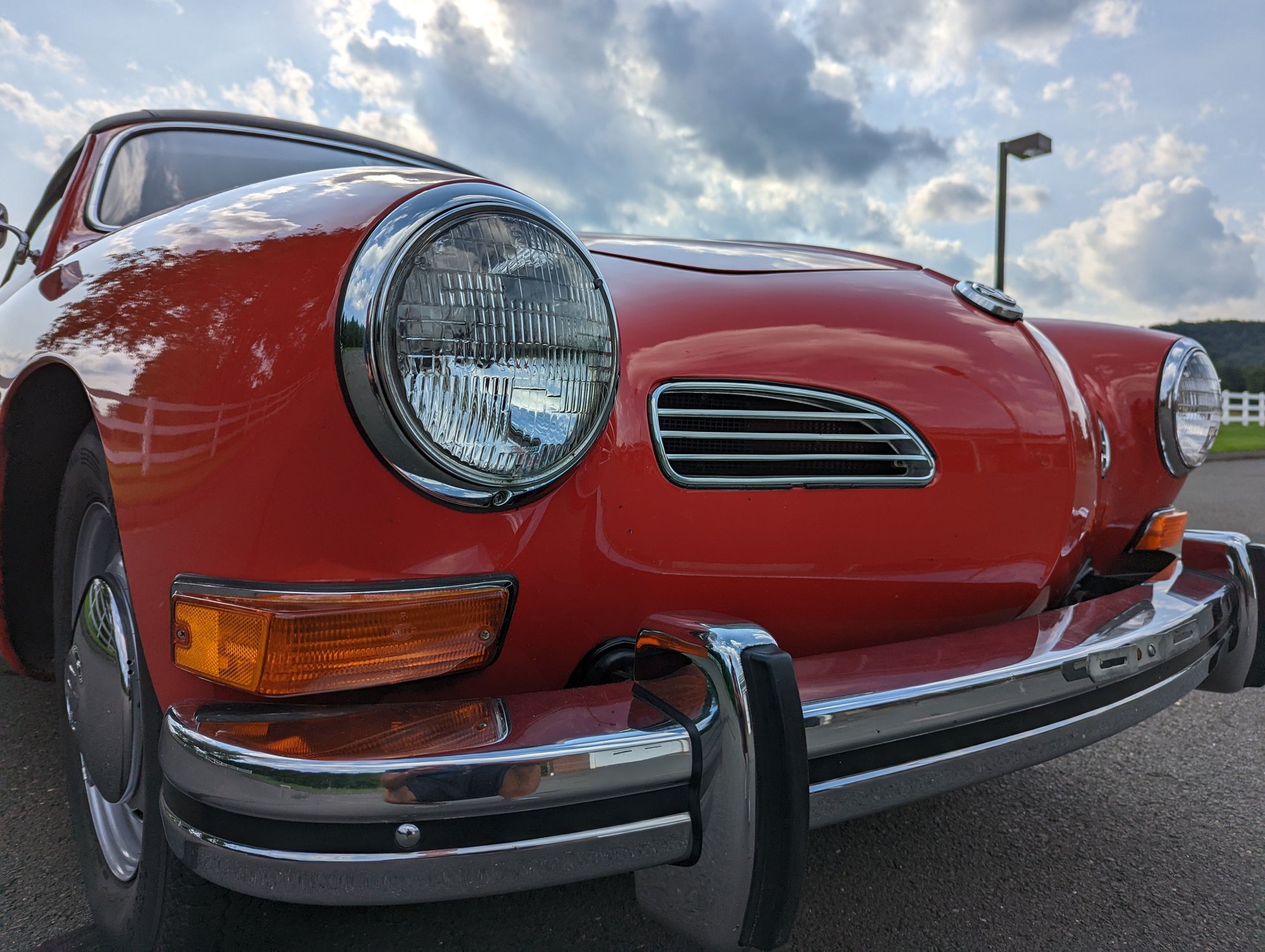 1974 Volkswagen Karmann Ghia - 1974 Volkswagen Karmann Ghia - Original, Unrestored, 39k Miles - Used - VIN 1442668038 - 39,200 Miles - 4 cyl - 2WD - Manual - Convertible - Red - Simsbury, CT 06070, United States