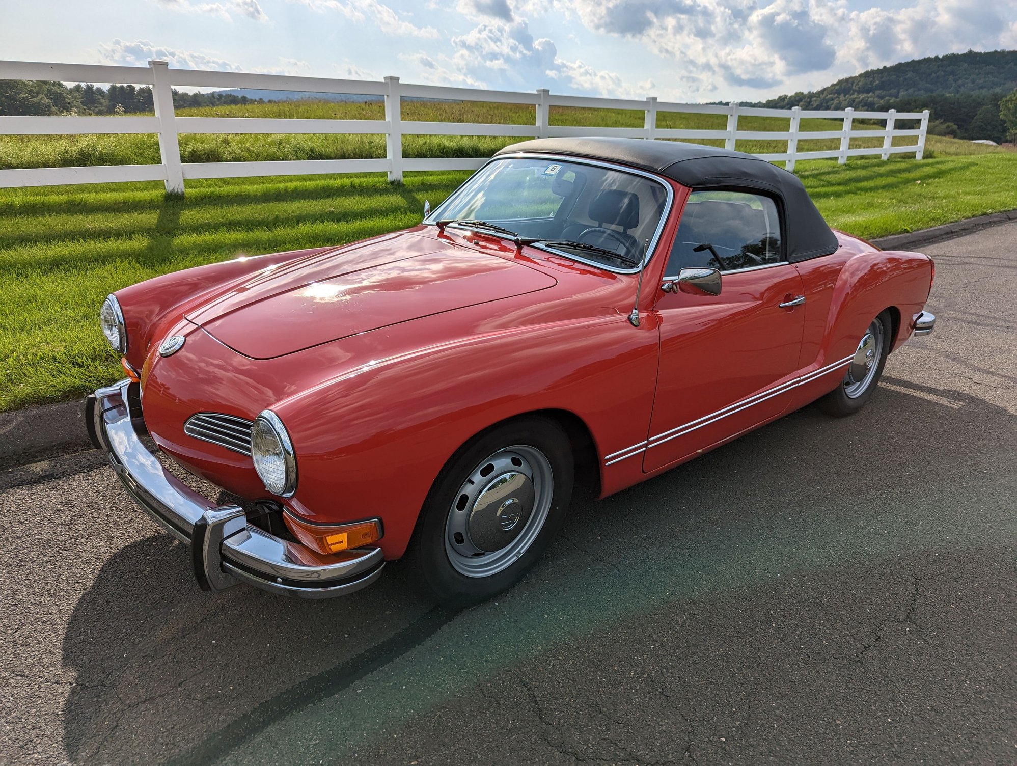 1974 Volkswagen Karmann Ghia - 1974 Volkswagen Karmann Ghia - Original, Unrestored, 39k Miles - Used - VIN 1442668038 - 39,200 Miles - 4 cyl - 2WD - Manual - Convertible - Red - Simsbury, CT 06070, United States