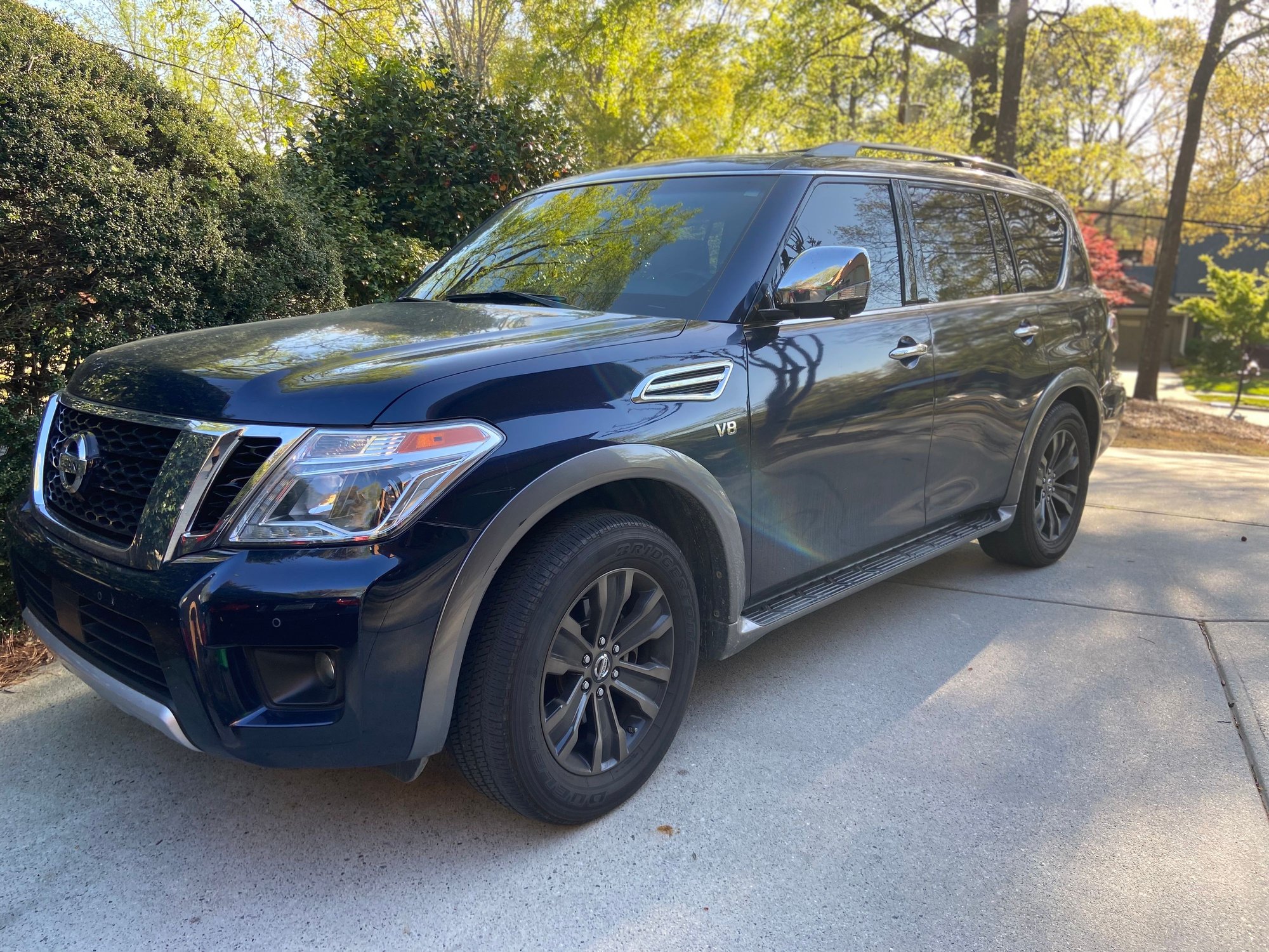 2017 Nissan Armada - Original Owner 2017 Nissan Armada platinum - Used - VIN 11111111111111111 - 55,600 Miles - 8 cyl - 2WD - Automatic - SUV - Blue - Atlanta, GA 30328, United States