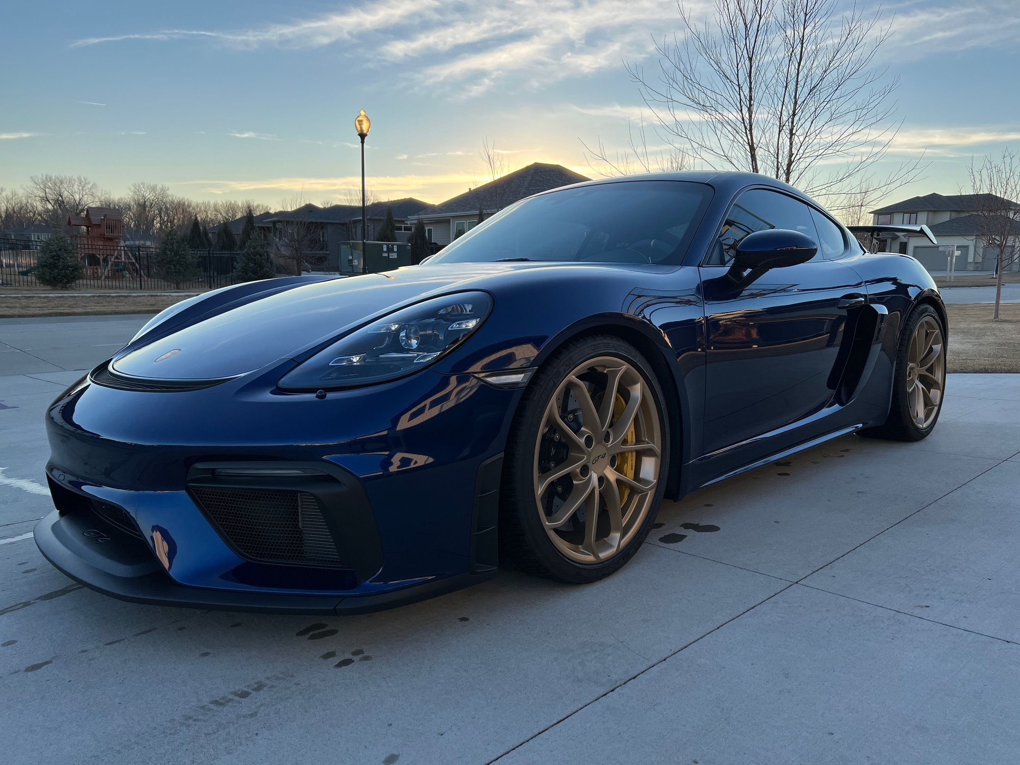 2020 Porsche 718 Cayman - 2020 Gentian Blue 718 GT4 $138,650 MSRP 6MT - Used - VIN WP0AC2A84LK289176 - 6,354 Miles - 6 cyl - 2WD - Manual - Coupe - Blue - Dakota Dunes, SD 57049, United States