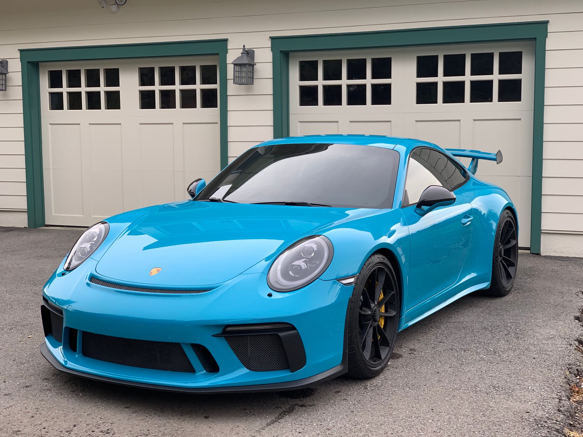 2018 Porsche GT3 - Miami Blue - Well Optioned - Manual - GT3 - Used - VIN WP0AC2A98JS174280 - 9,100 Miles - 6 cyl - 2WD - Manual - Coupe - Blue - San Francisco, CA 94110, United States