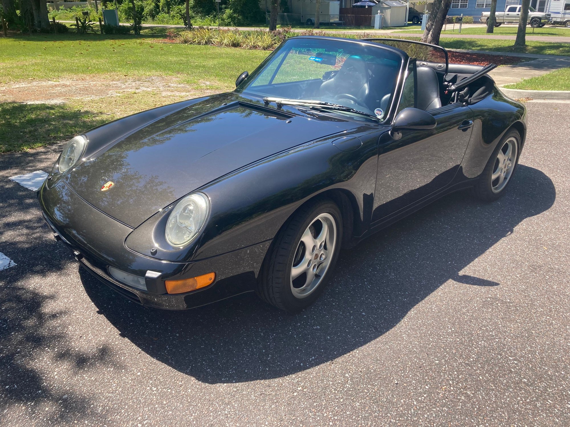 1997 Porsche 911 - 1997 Porsche 993 Cab - Used - VIN WP0CA2997VS341074 - 31,500 Miles - 6 cyl - 2WD - Manual - Convertible - Black - Amelia Island, FL 32034, United States