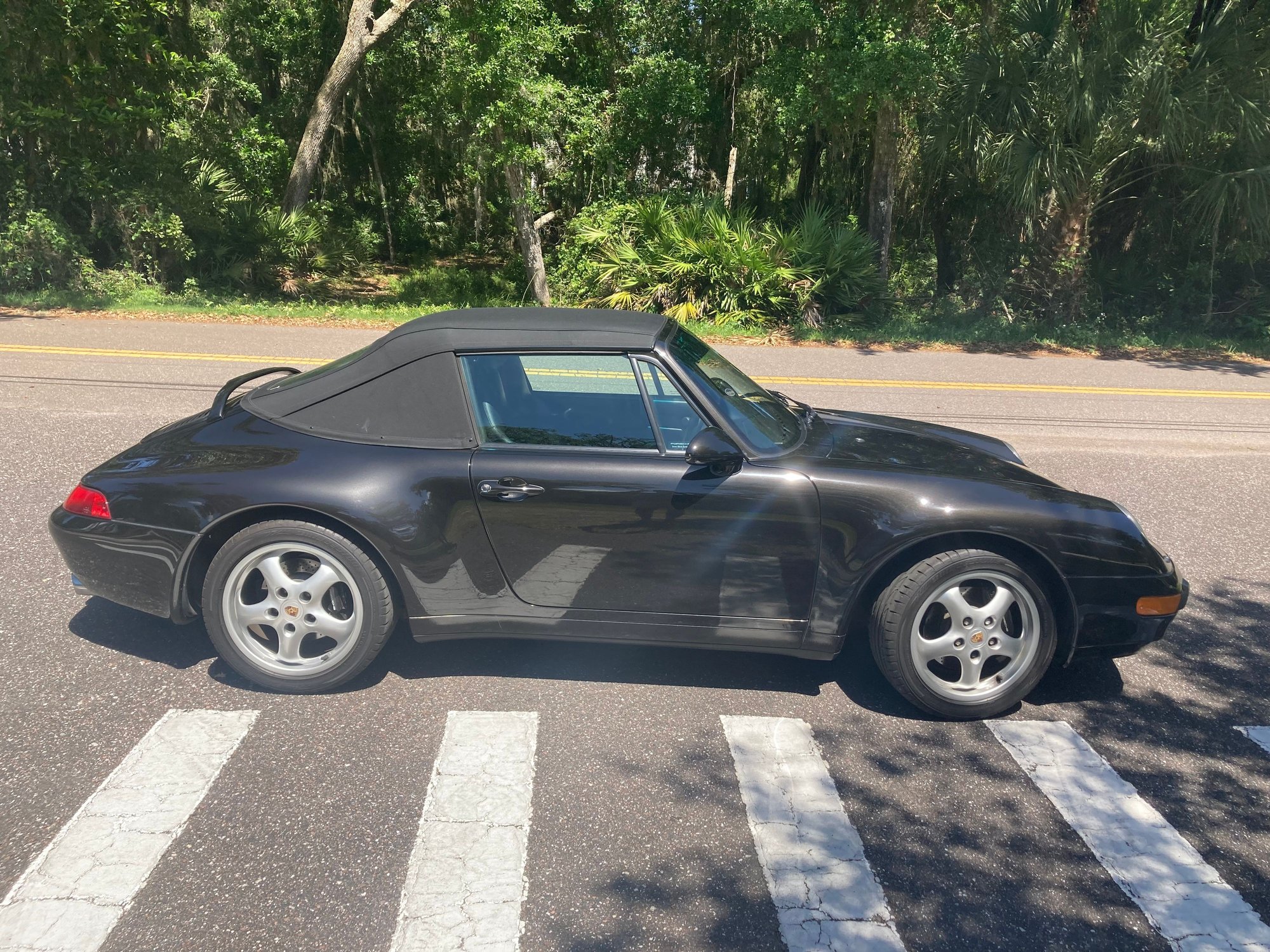 1997 Porsche 911 - 1997 Porsche 993 Cab - Used - VIN WP0CA2997VS341074 - 31,500 Miles - 6 cyl - 2WD - Manual - Convertible - Black - Amelia Island, FL 32034, United States