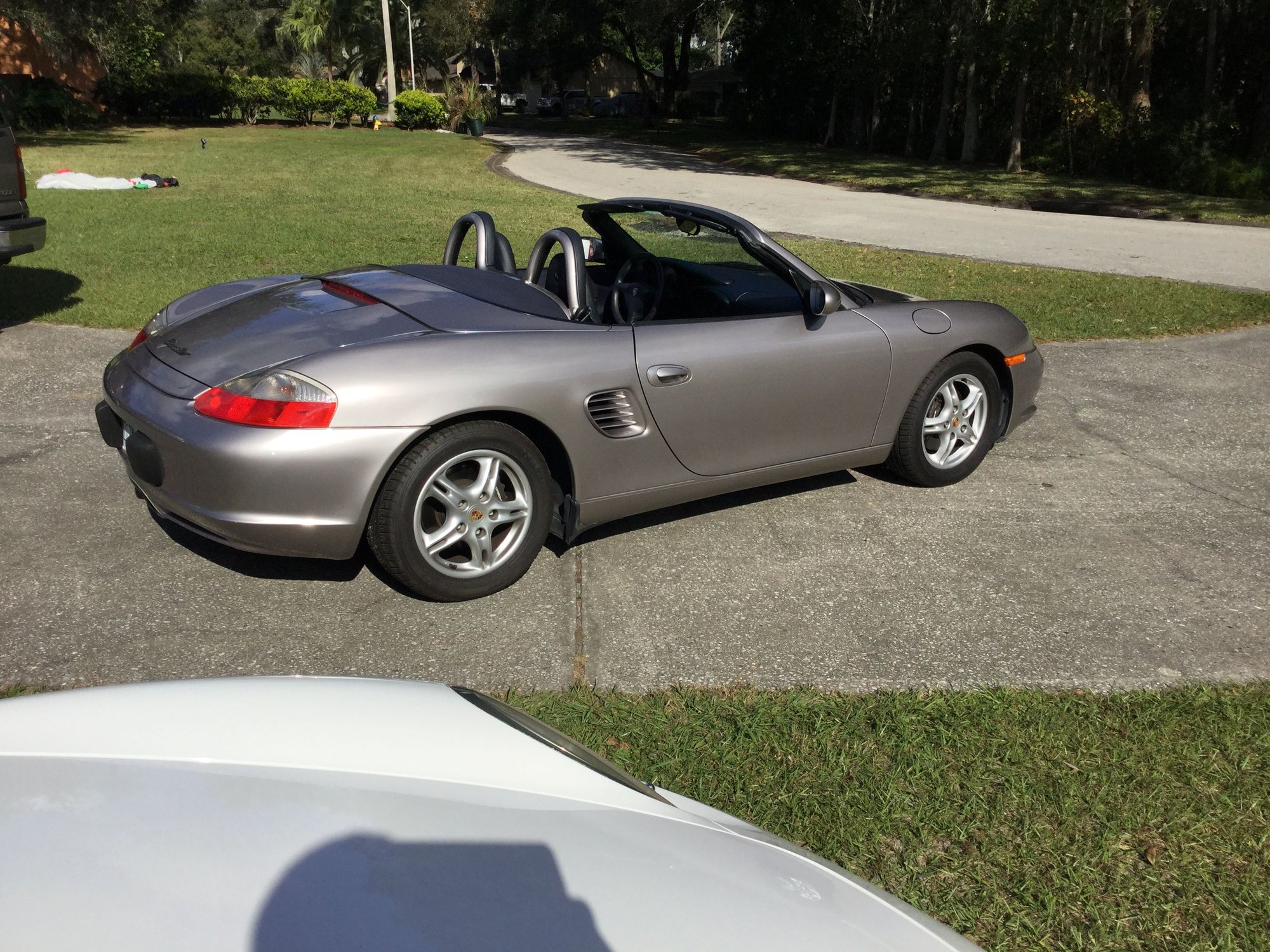 2003 Porsche Boxster - 2003 Boxster 5sp manual Meridian metallic - Used - VIN WP0CA29803U623999 - 76,305 Miles - 6 cyl - 2WD - Manual - Convertible - Silver - Tampa, FL 33624, United States