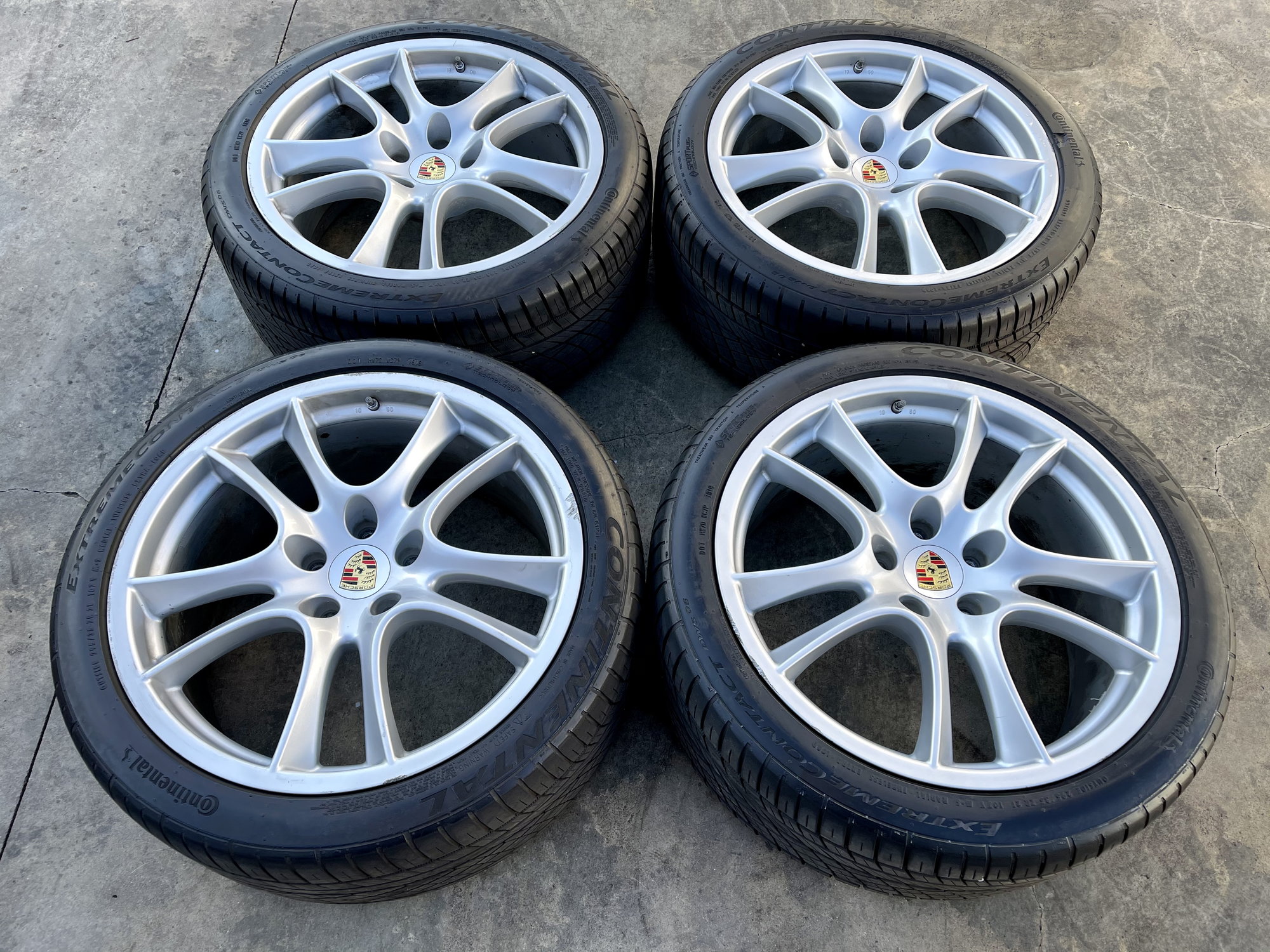 Wheels and Tires/Axles - 21” Cayenne Sport / GTS Wheel, Tires, TPMS Set - Used - 2004 to 2010 Porsche Cayenne - Los Angeles, CA 90001, United States