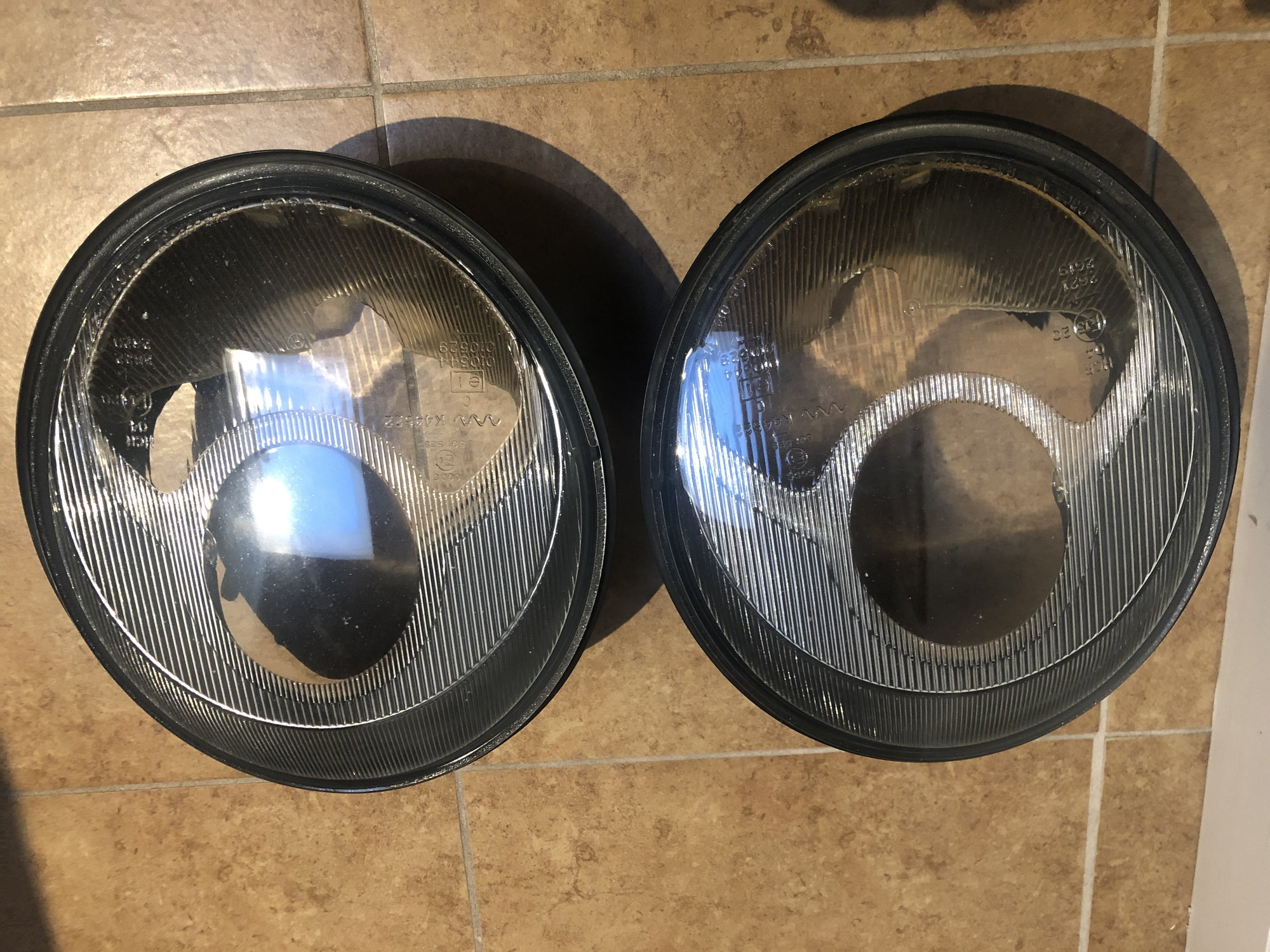 Lights - Porsche 993 headlight lenses - Used - 1994 to 1998 Porsche 911 - Los Gatos, CA 95032, United States