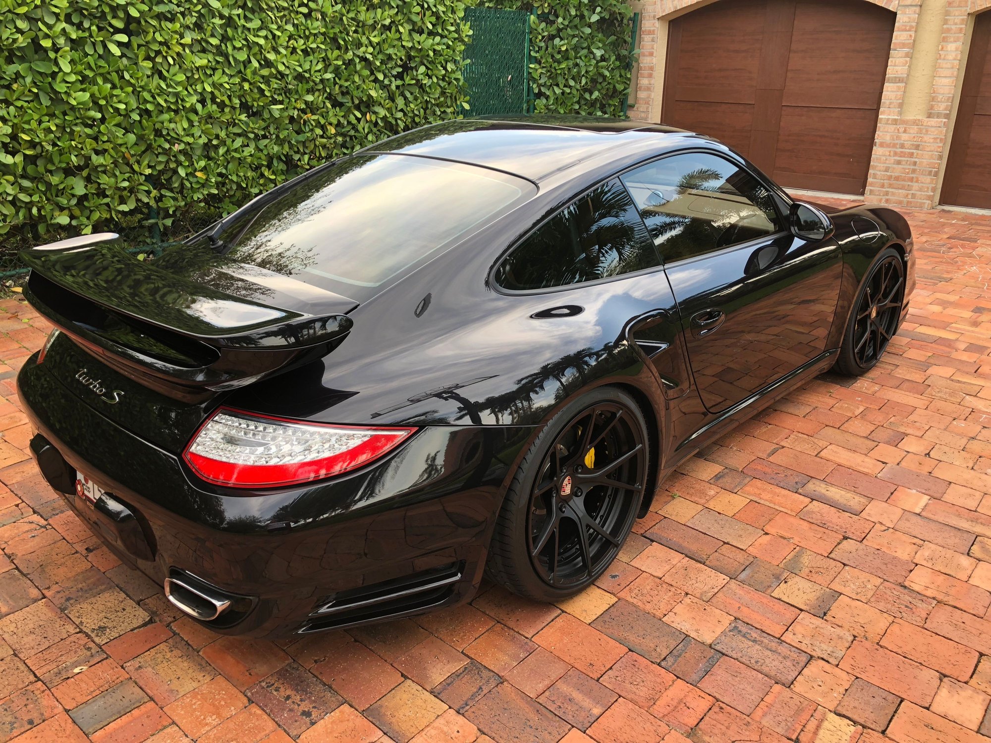 2011 Porsche 911 - Porsche 911 997.2 Turbo S Basalt Black/Brown Leather - Used - VIN WP0AD2A96BS766663 - 20,000 Miles - 5 cyl - AWD - Automatic - Sedan - Black - Miami, FL 33143, United States