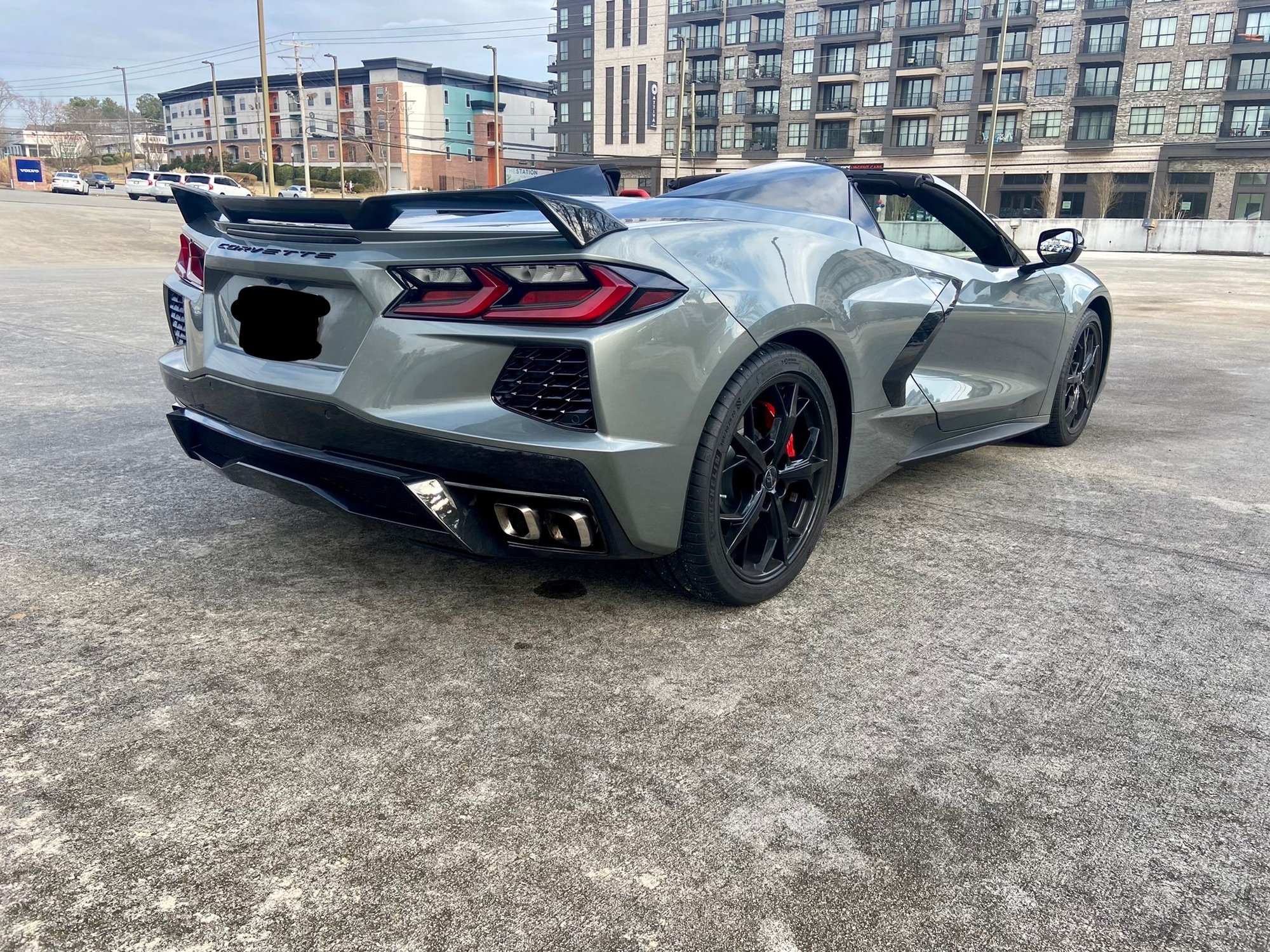 2021 Chevrolet Corvette -  - Used - VIN 1G1YB3D44N5111195 - 1,300 Miles - 8 cyl - 2WD - Automatic - Convertible - Gray - Roswell, GA 30076, United States