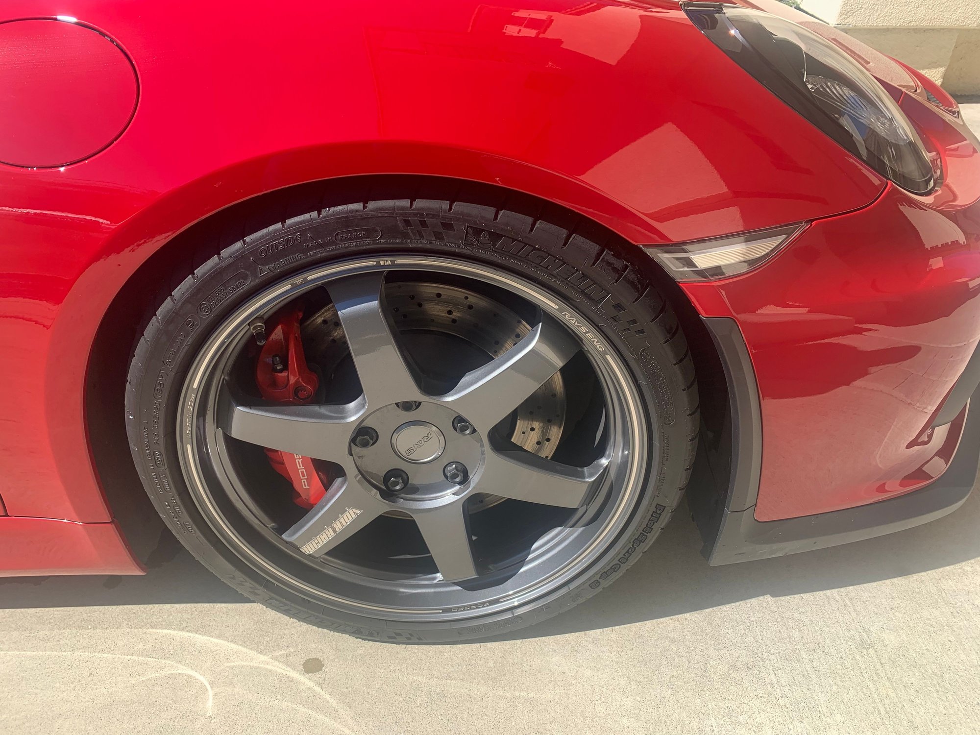 Wheels and Tires/Axles - Gt4 custom Volks T37 wheels and carbon seats - Used - 2016 to 2020 Porsche Cayman GT4 - San Leandro, CA 94577, United States