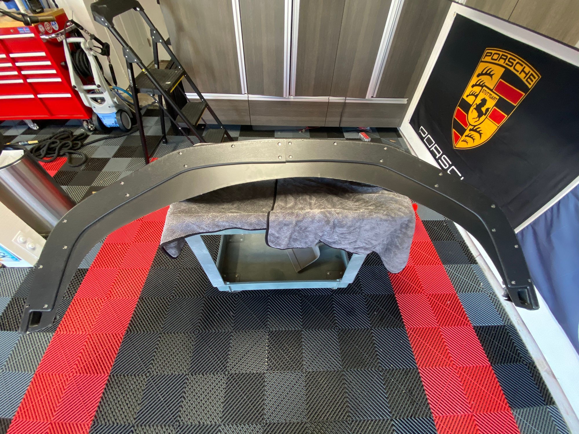 Exterior Body Parts - Vorsteiner wing and front spoiler GT3RS 991.1 - Used - 2016 to 2017 Porsche 911 - San Diego, CA 92106, United States