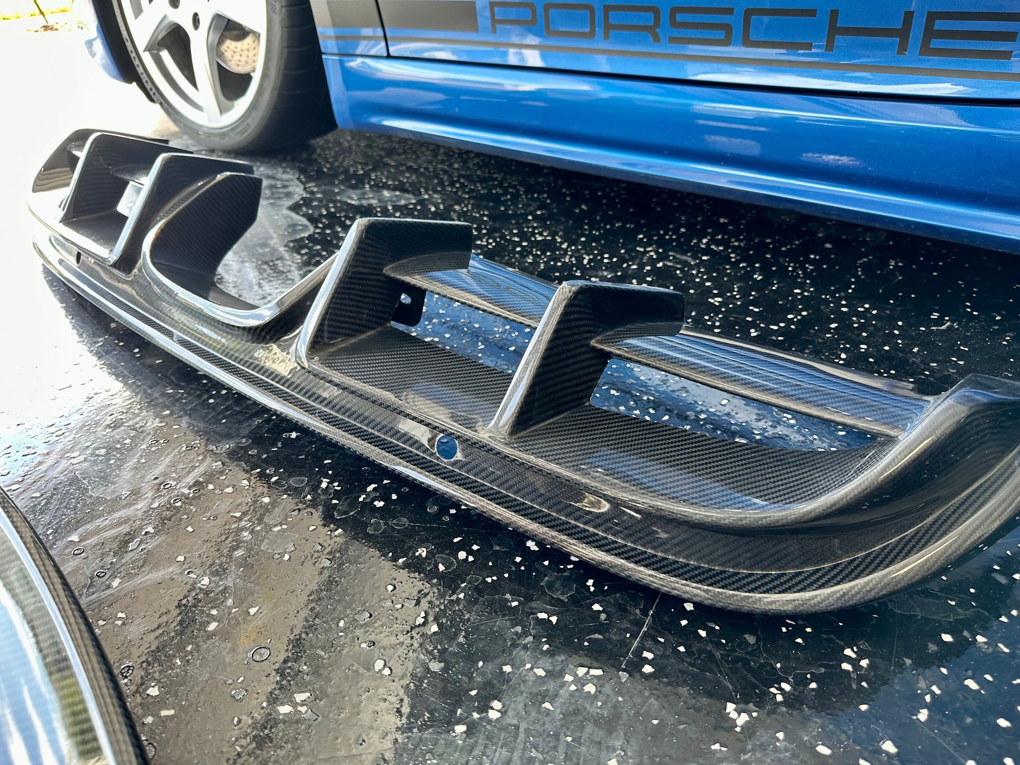 Exterior Body Parts - FS: TWL Carbon Fiber Diffuser and duck bill, GMG Rollcage, BBS CH-R Wheels & tires - Used - 2013 to 2022 Porsche 718 Boxster - 2013 to 2022 Porsche 718 Cayman - Orlando, FL 34787, United States