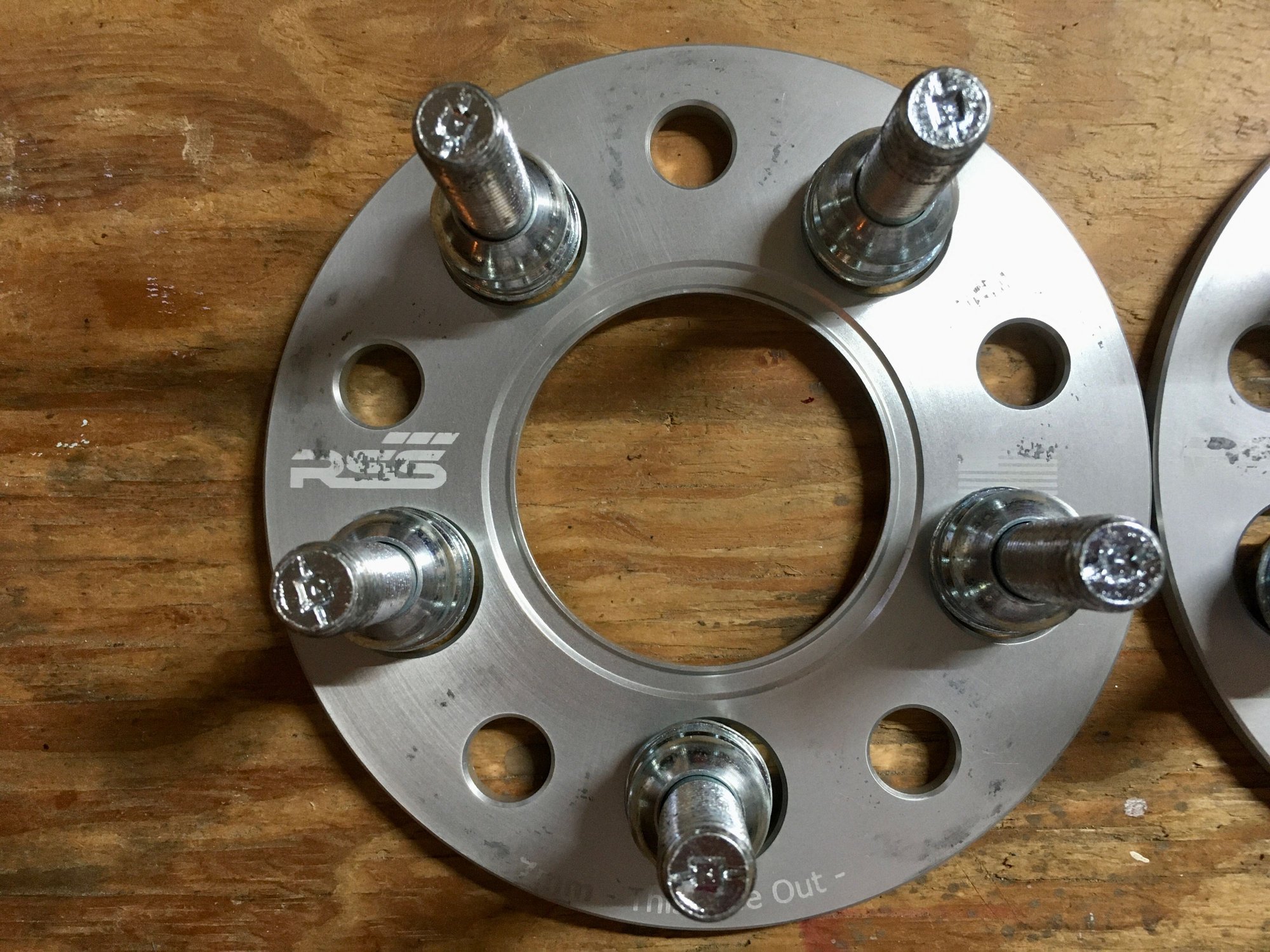 Wheels and Tires/Axles - RSS 7mm Wheel Spacers w/Bolts x4 - Less than 50 miles - Used - 1999 to 2004 Porsche 911 - Zebulon, NC 27597, United States