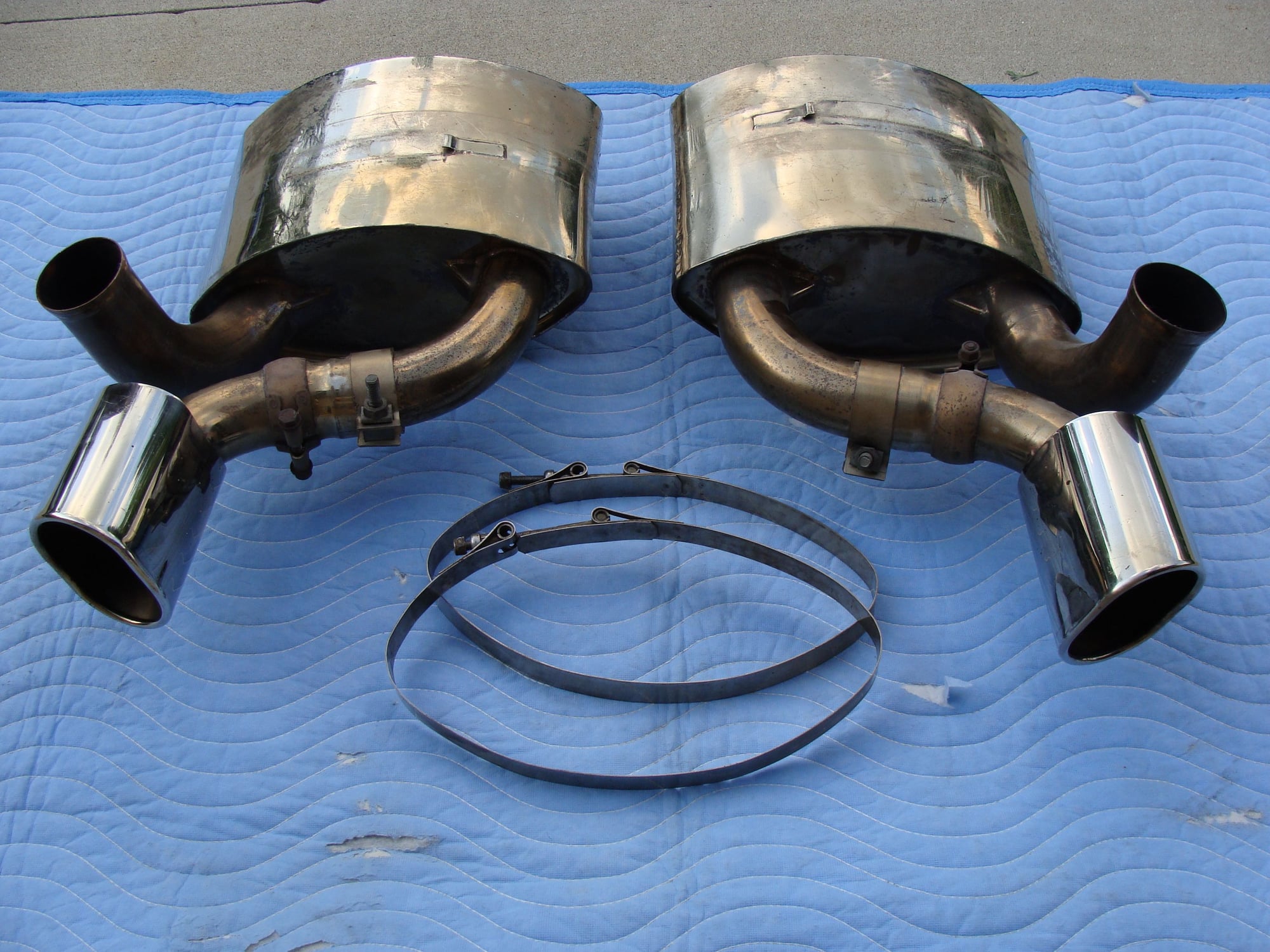 Engine - Exhaust - 993 Turbo Stainless Steel Performance Exhaust - Used - 1995 to 1998 Porsche 911 - Ann Arbor, MI 48169, United States