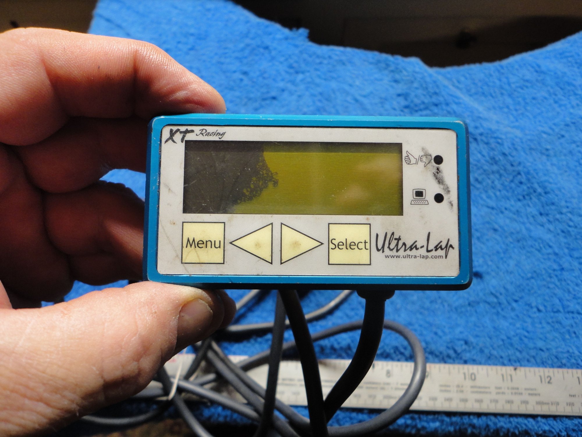 Miscellaneous - XT Racing Lap Timer/Receiver -damaged display - Used - 1946 Any Make All Models - Livingston, WI 53554, United States