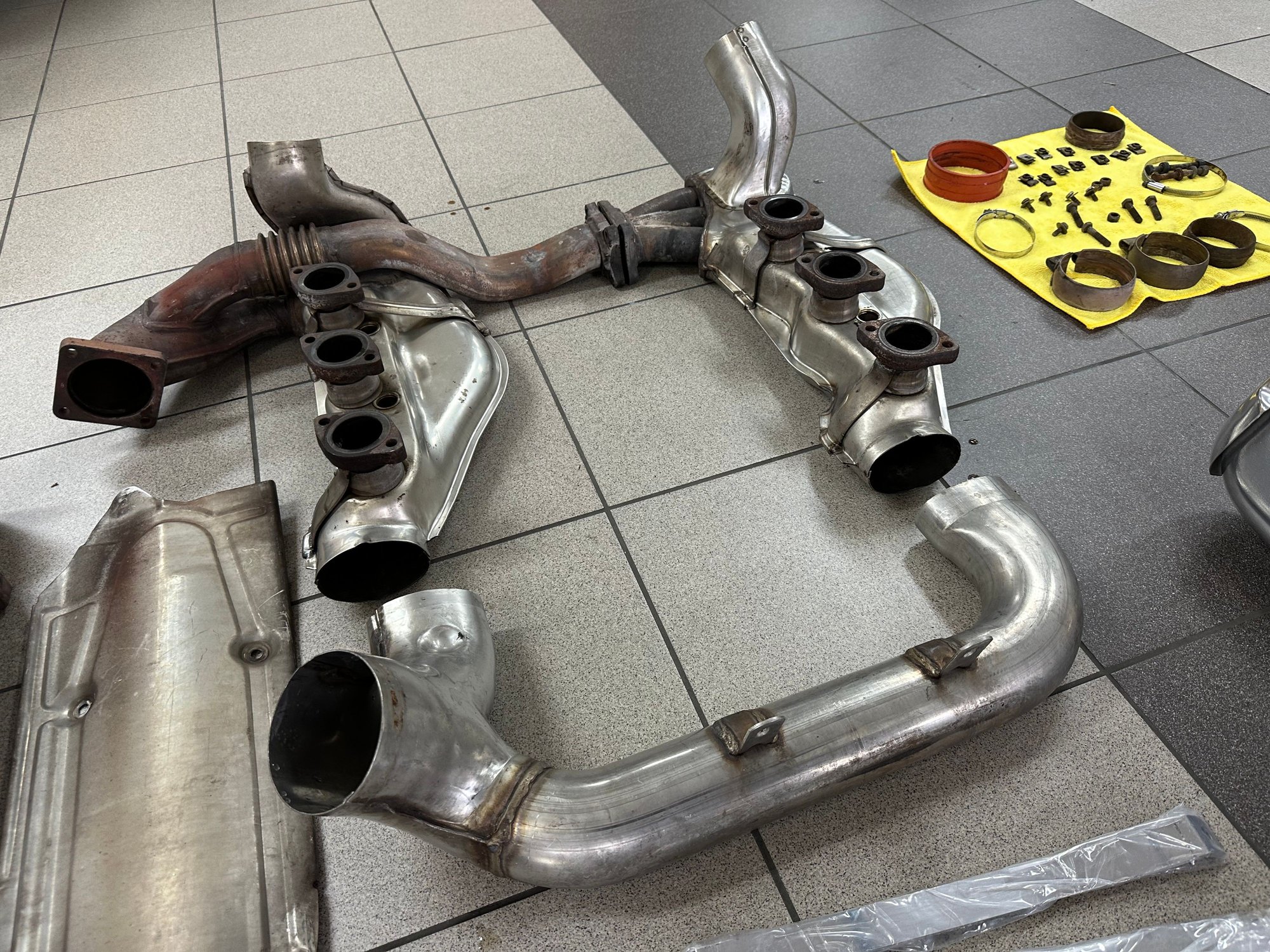 Engine - Exhaust - 964 Complete Exhaust system with Fister Secondary and Cup Pipe - Used - 1989 to 1994 Porsche 911 - New York, NY 10305, United States