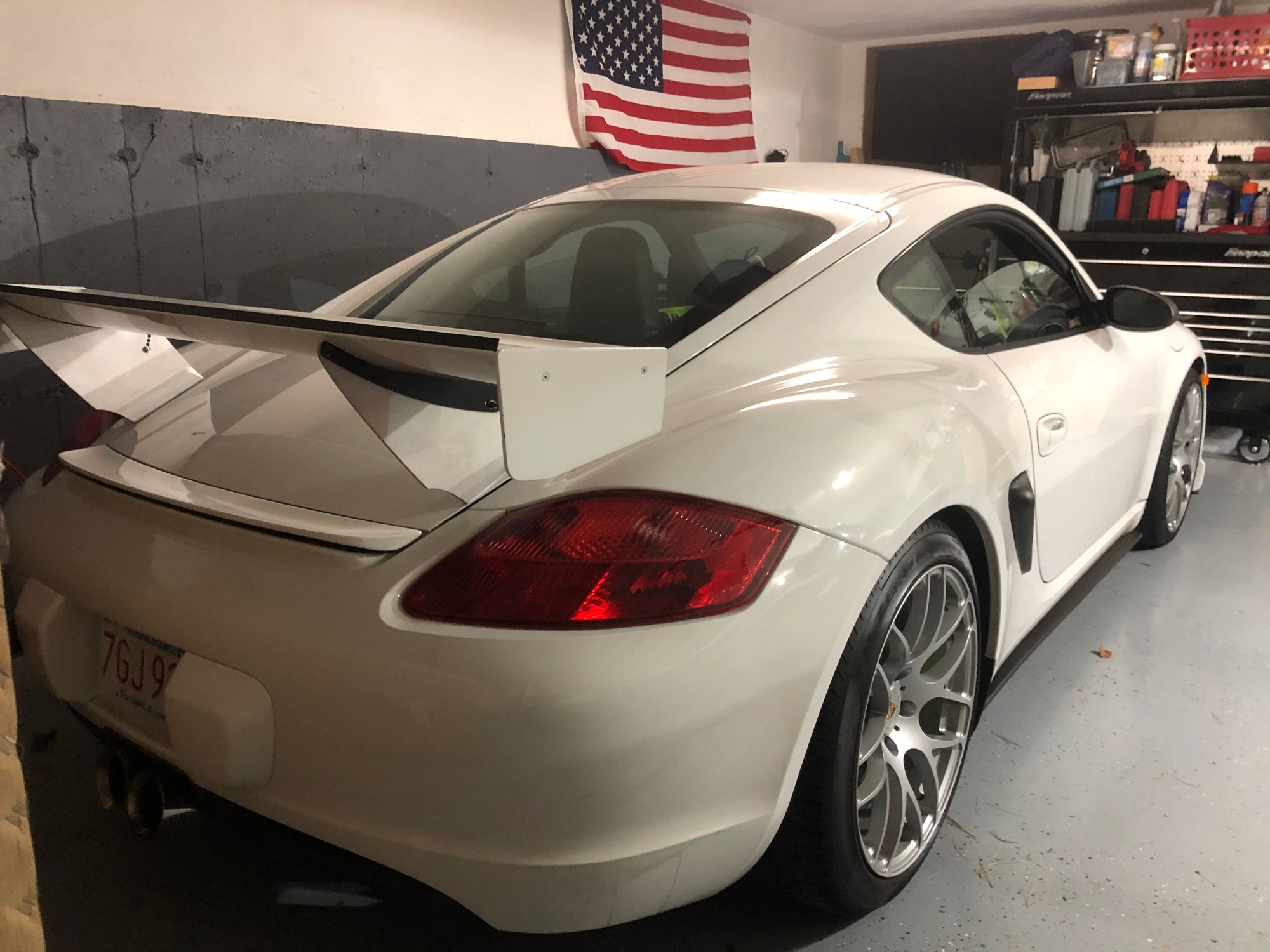 2007 Porsche Cayman - 2007 Cayman S - Modified w/ Turbo - Used - VIN WP0AB29897U782241 - 29,000 Miles - 6 cyl - 2WD - Manual - Coupe - White - Tewksbury, MA 01876, United States