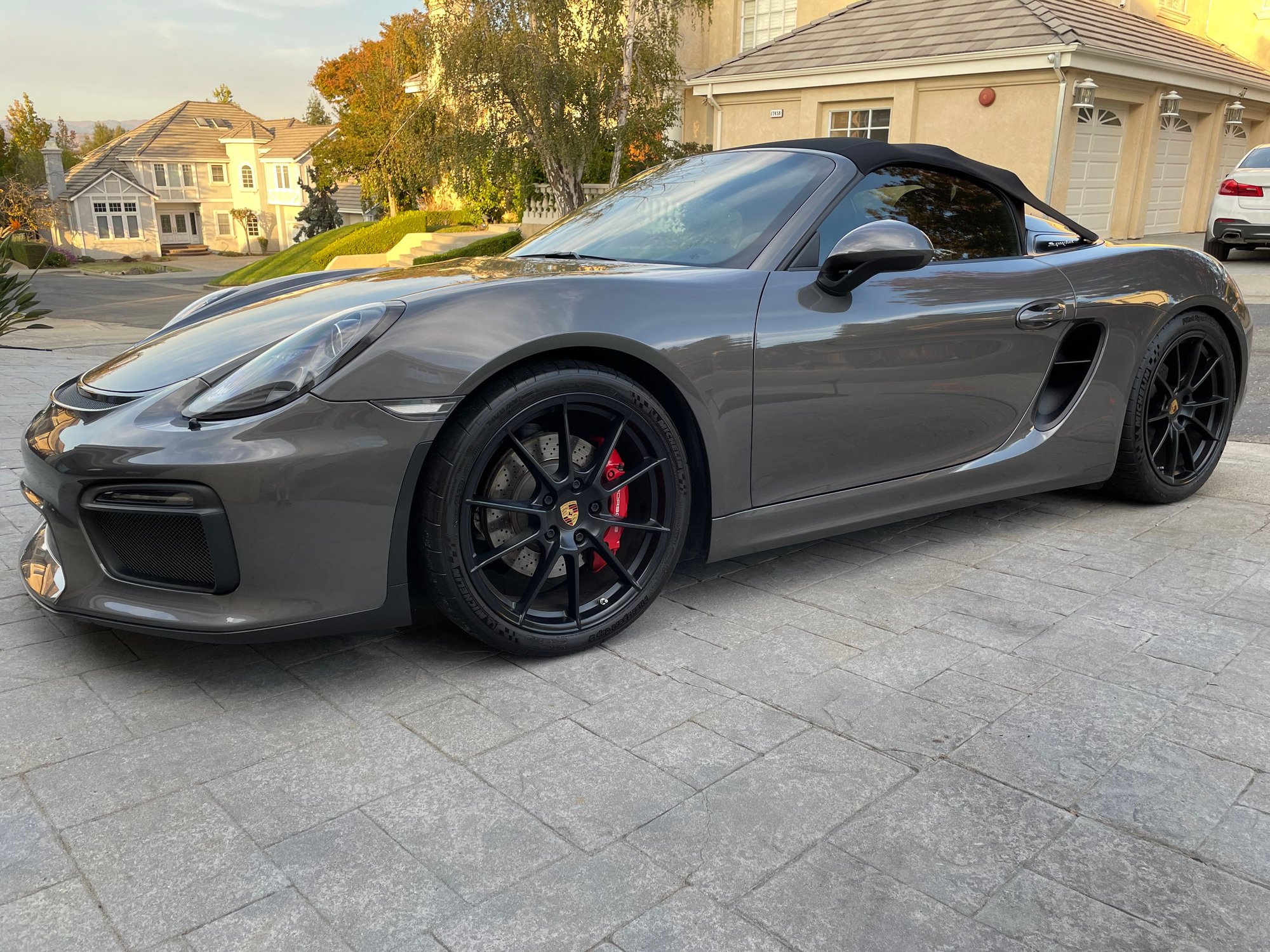 2016 Porsche Boxster - FS: 2016 Boxster Spyder w/LWB in Agate Grey (NorCal) - Used - VIN WP0CC2A89GS152605 - 8,089 Miles - 6 cyl - 2WD - Manual - Convertible - Gray - San Francisco Bay Area, CA 94546, United States